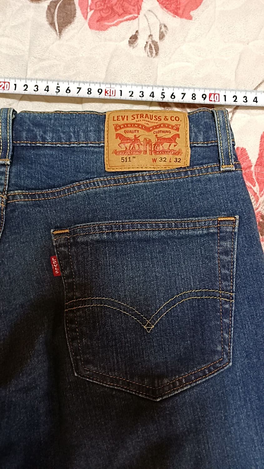 리바이스 511 청바지 32인치 기장105 상품이미지7