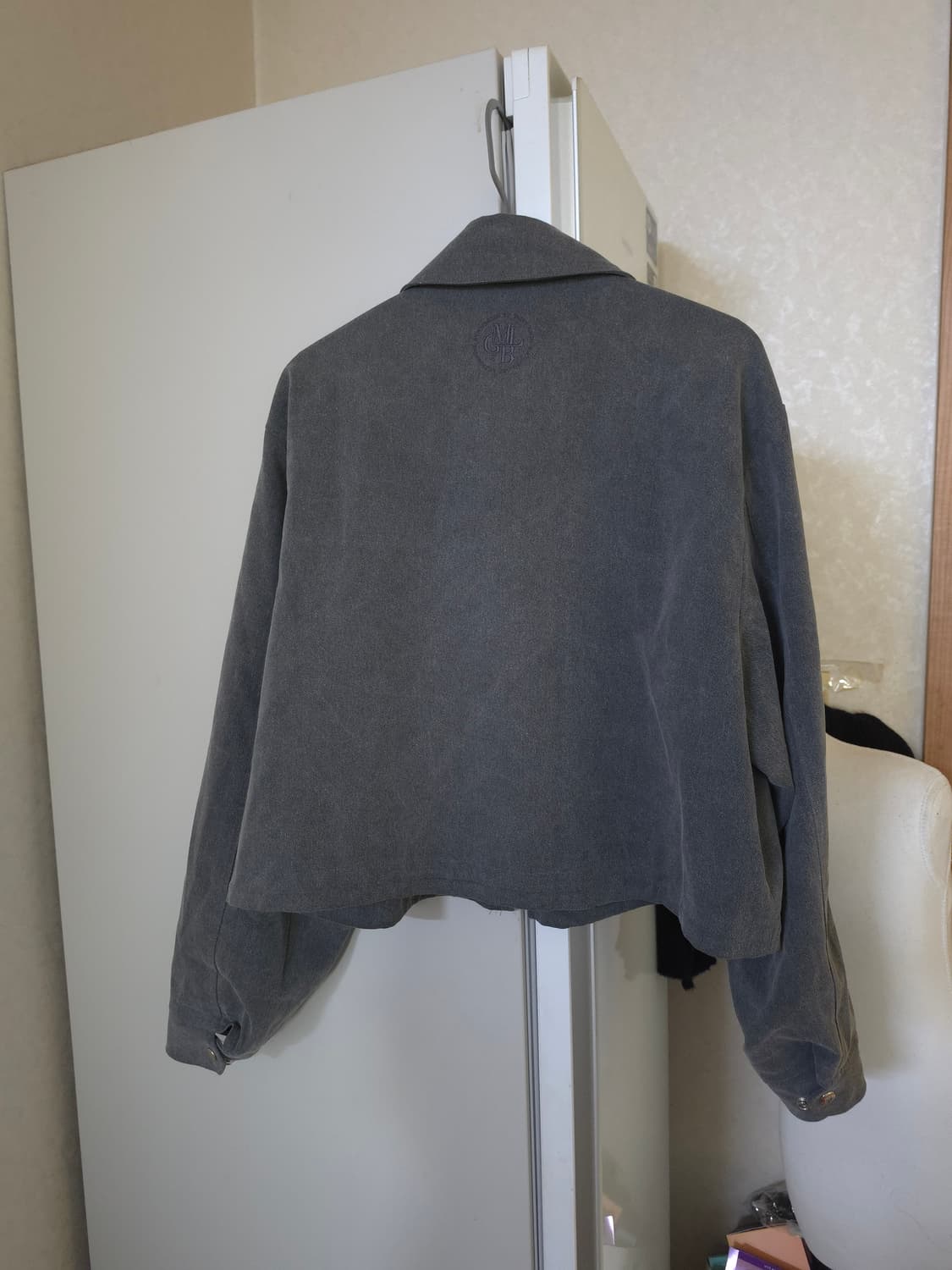 matchglobe 매치글로브 크롭 블루종 자켓 상품이미지5