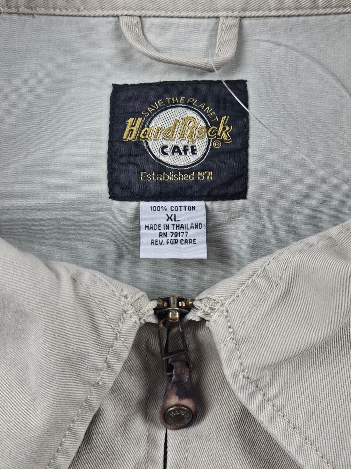 하드락카페 라스베이거스 코튼 블루종 자켓 ( XL ) / 10791 상품이미지9