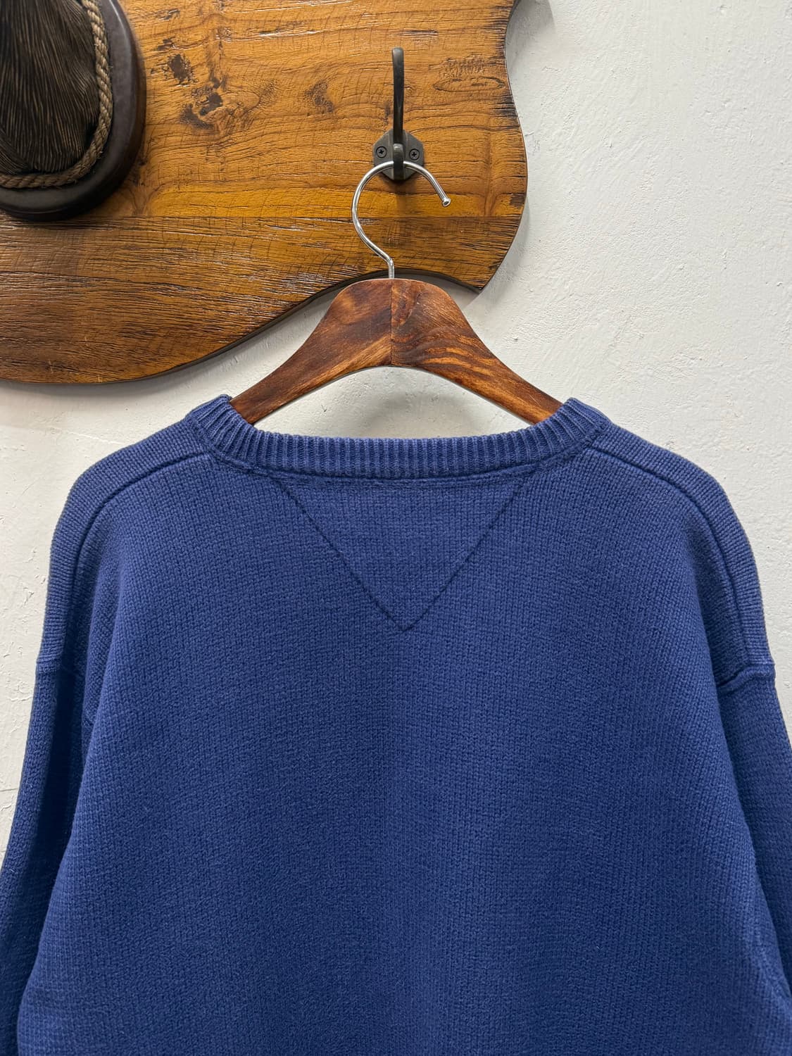 Tommy Hilfiger Crest Logo Cotton Knit Sw 상품이미지5