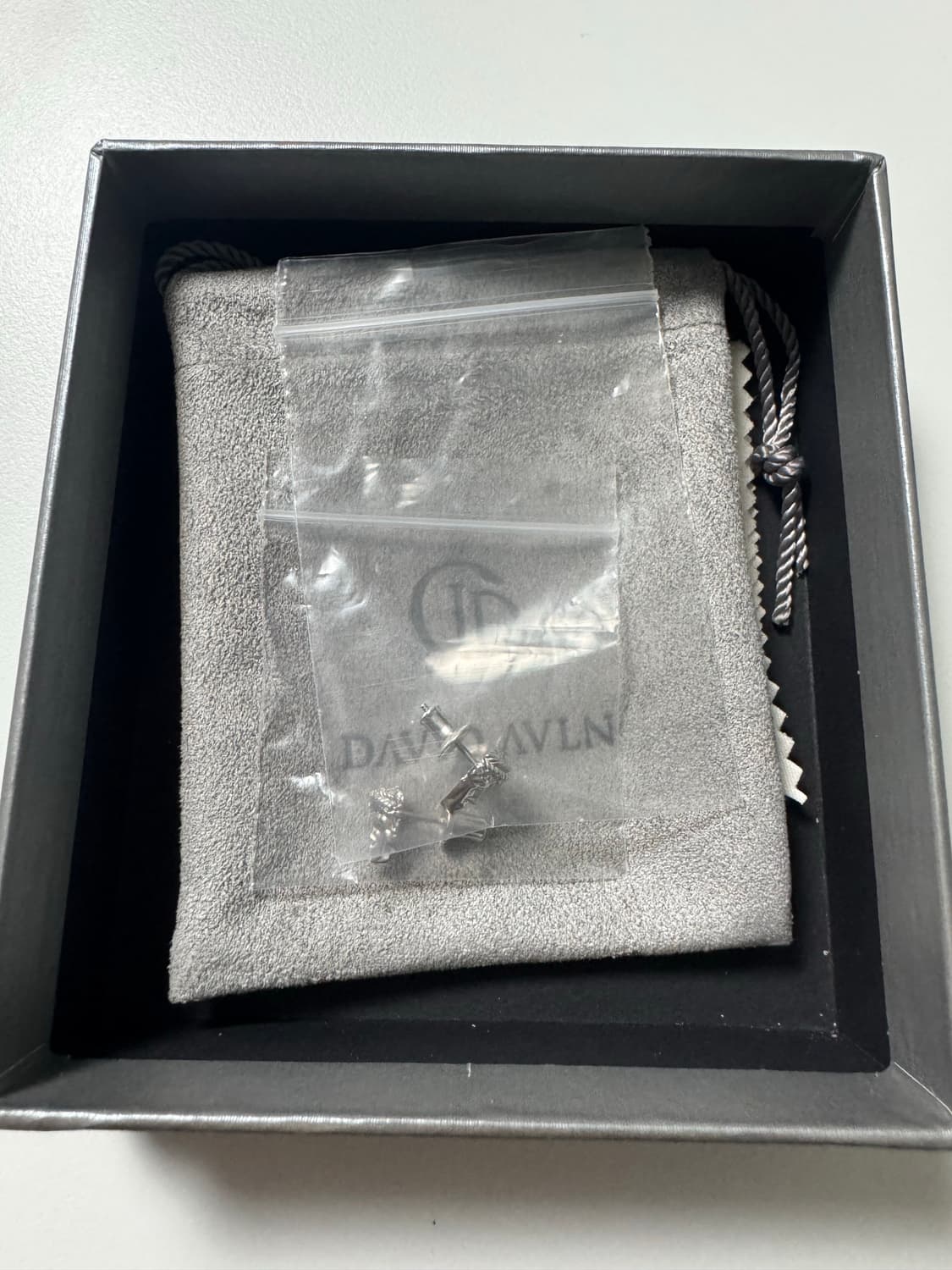 다비드 아발론 11mm 다비드 피스 실버 이어링 상품이미지3