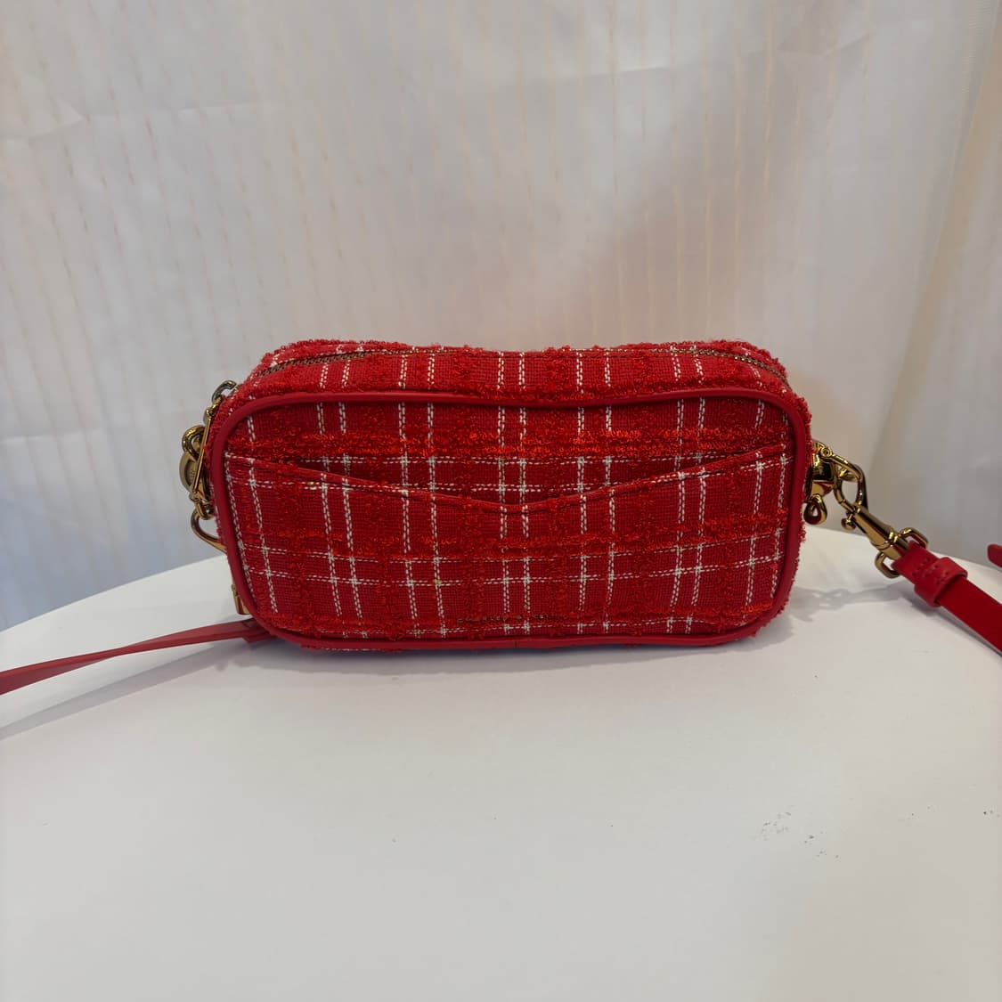 정품 찰스앤키스 트위드 크로스백     상품이미지2