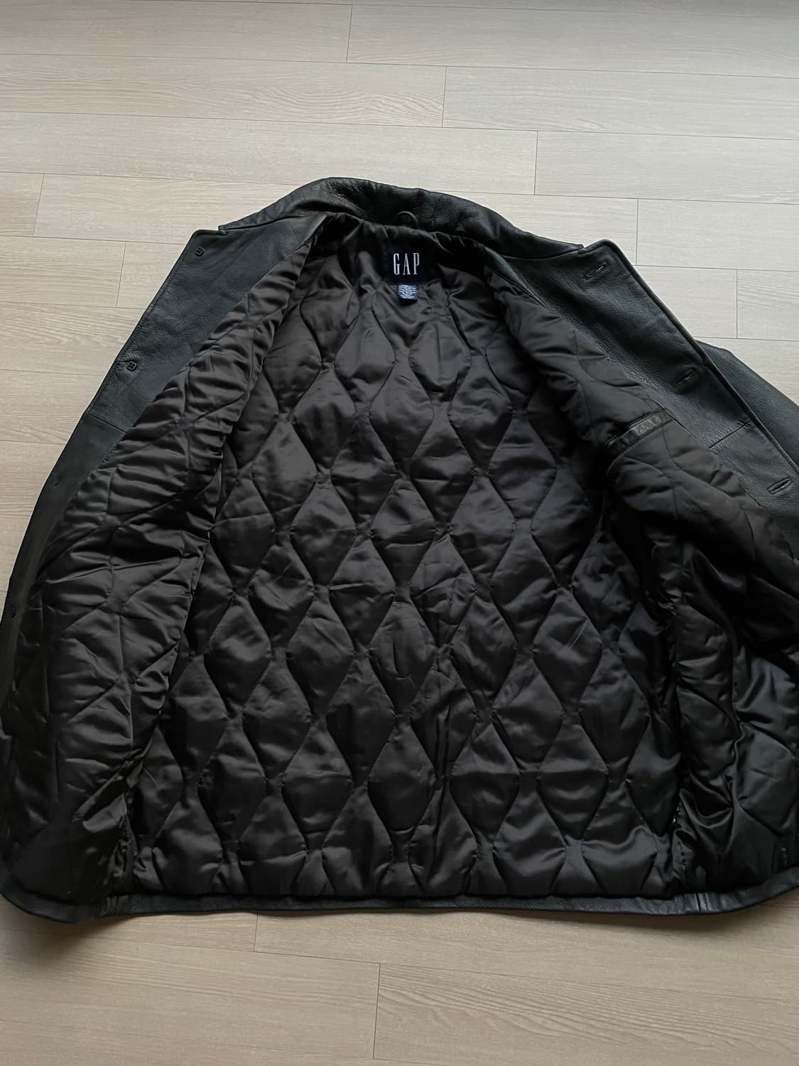 90s 올드갭 레더 카코트 gap carcoat 상품이미지6