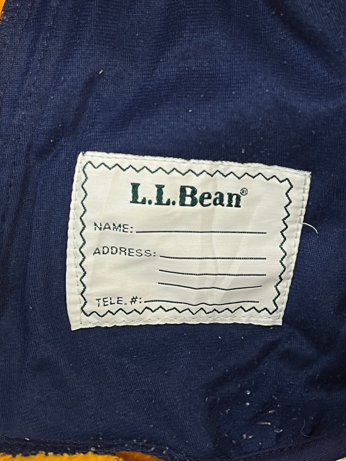 엘엘빈 USA 플리스 자켓 오렌지 키즈 L #csz1832 상품이미지5