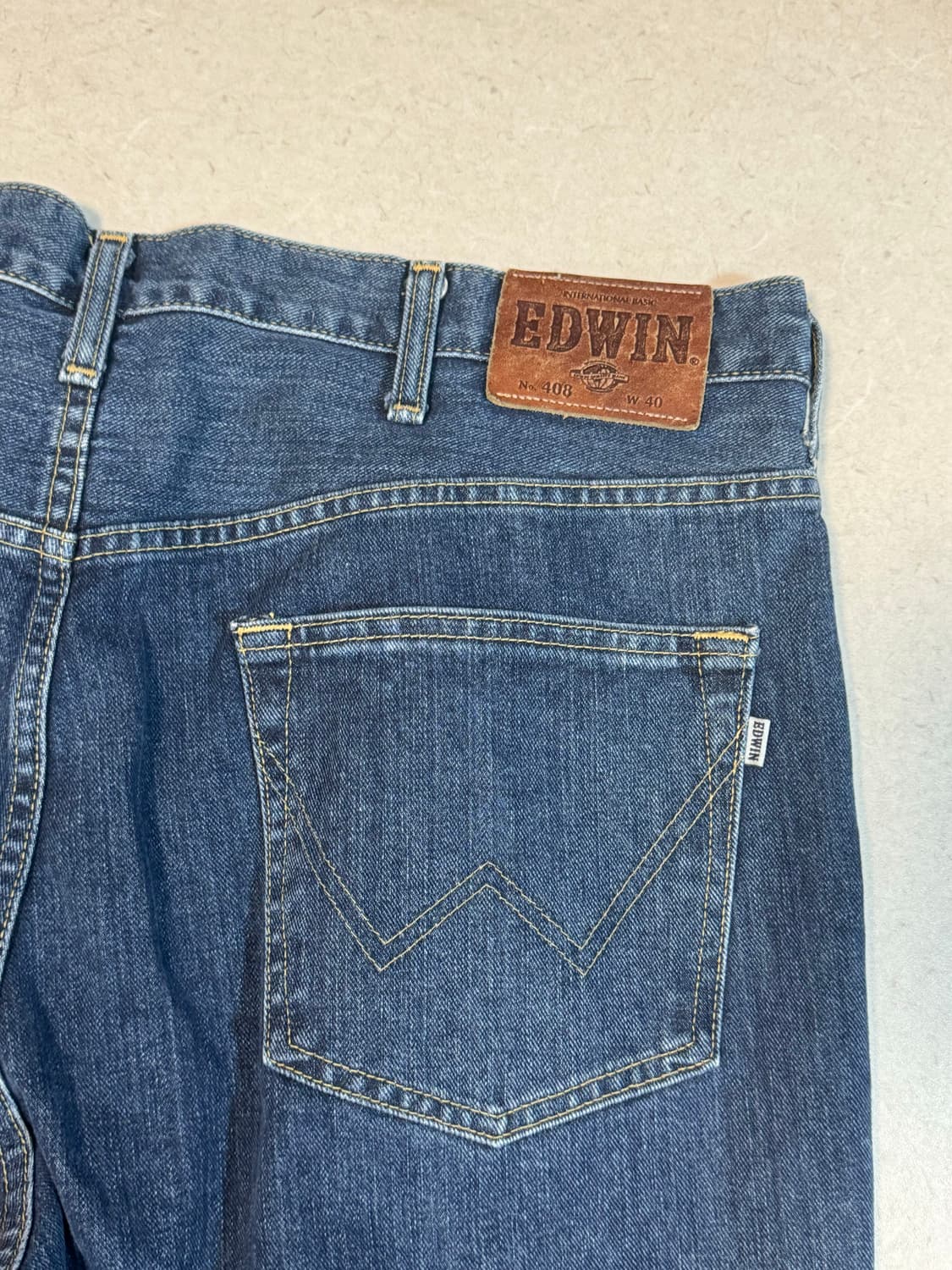 Edwin 에드윈 408 워싱 빈티지 데님 팬츠 38-39 상품이미지4