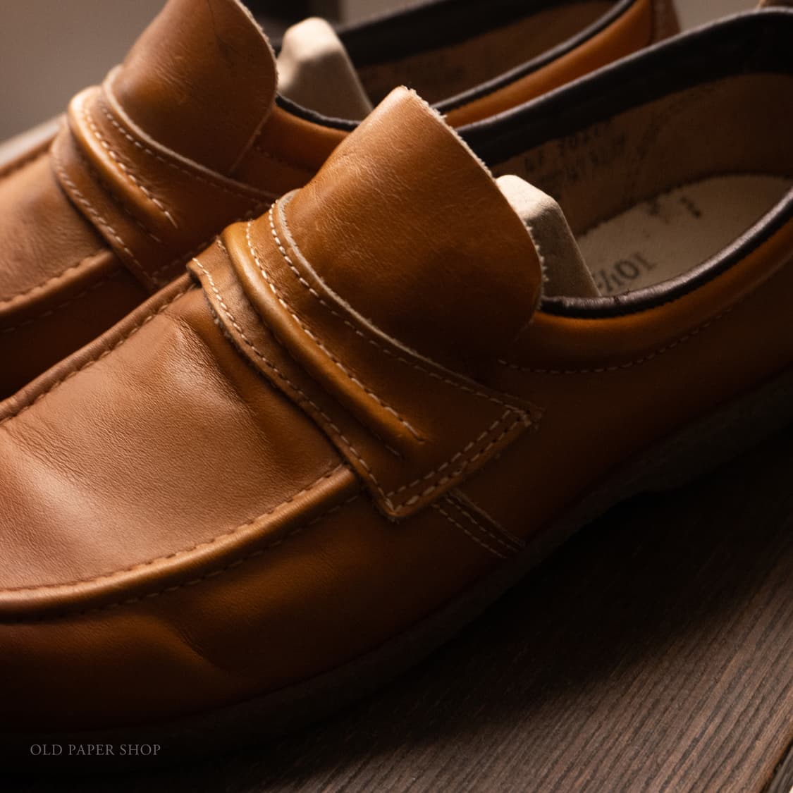 70s-80s Levi’s Orange Tab leather shoes 상품이미지2