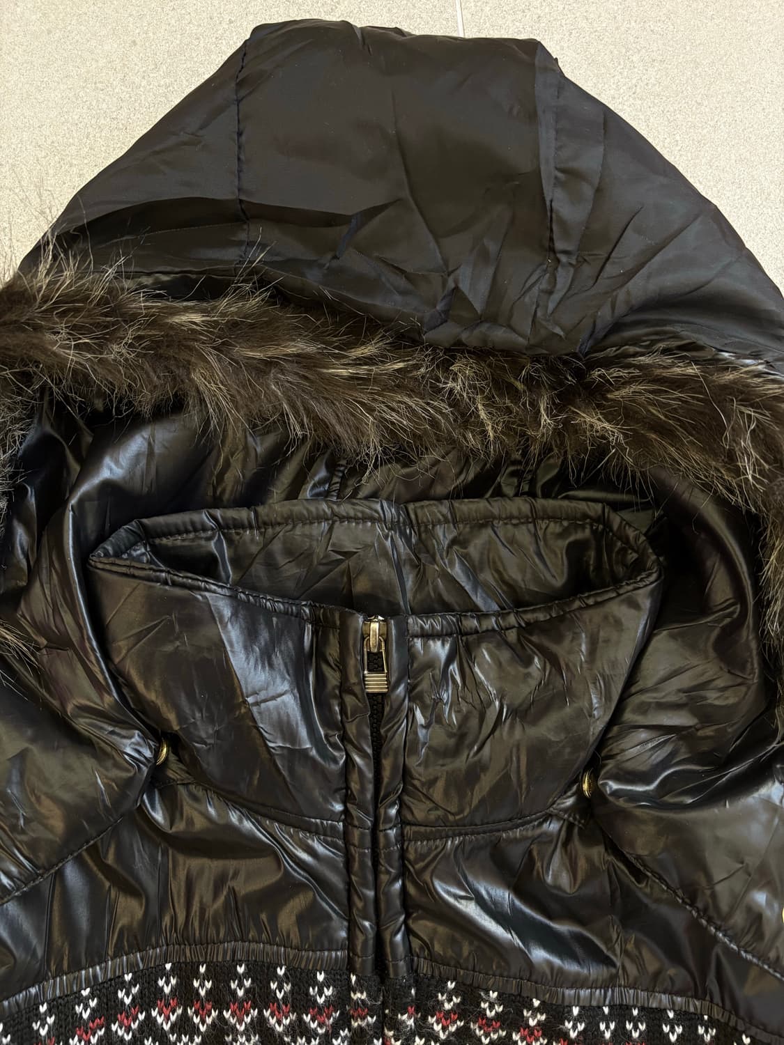 해골 노르딕 패딩 상품이미지6