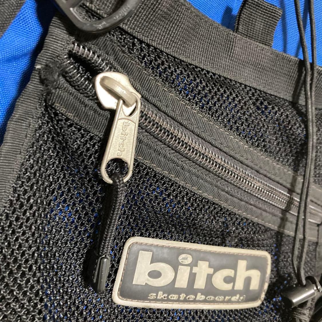 90s 비치 스케이트보드 빈티지 로고 테크니컬 백팩 상품이미지3