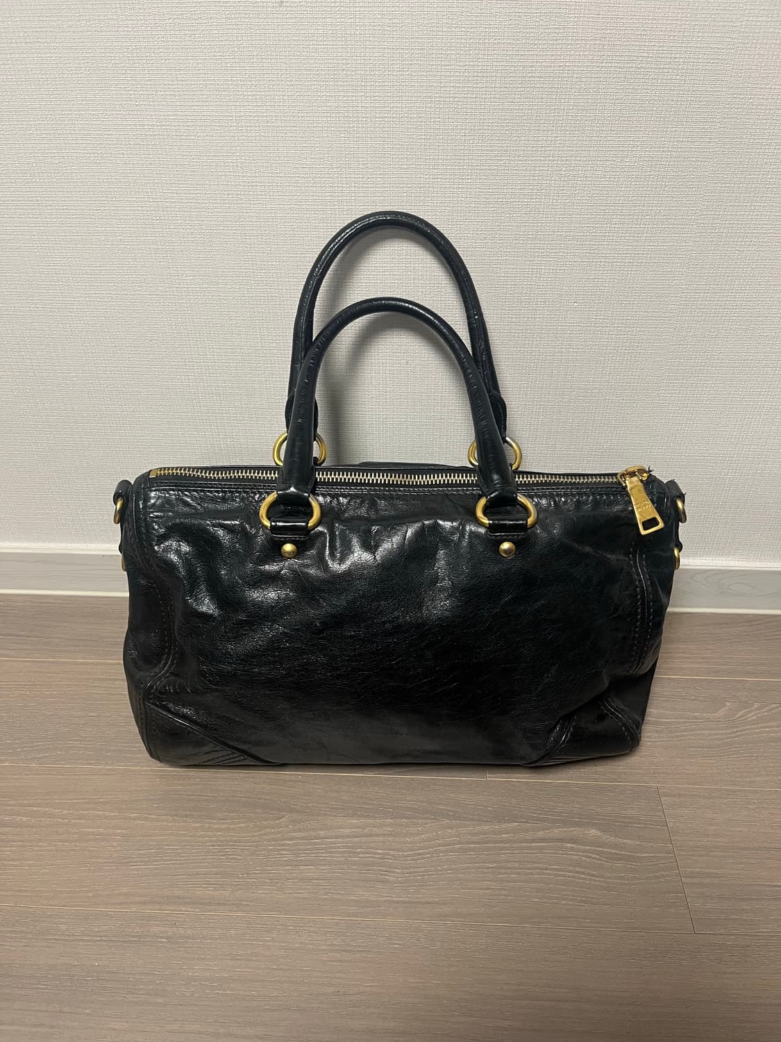 프라다 가죽 비텔로 샤인 토트백 상품이미지2