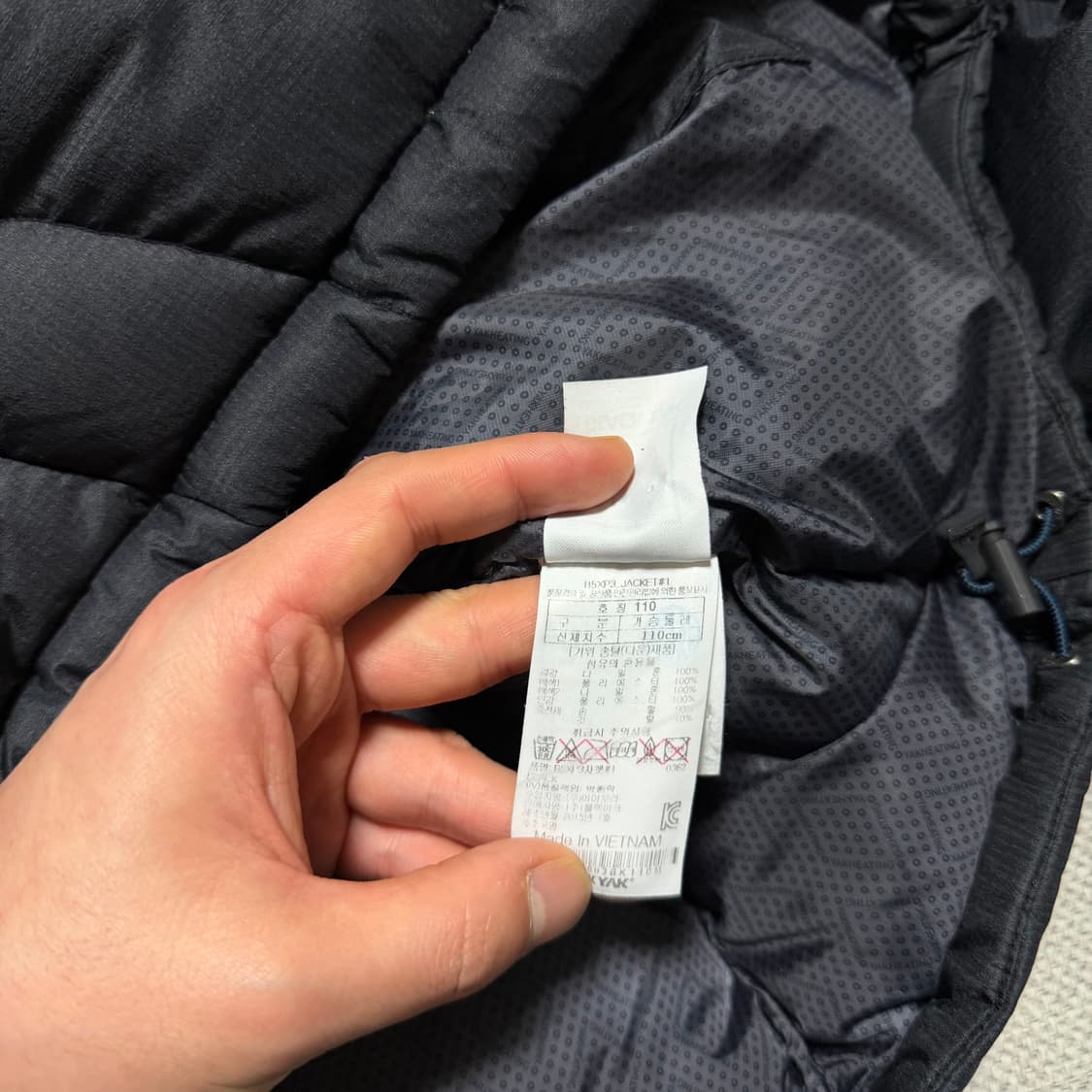 블랙야크 익스트림 피크 윈드스토퍼 패딩 상품이미지6