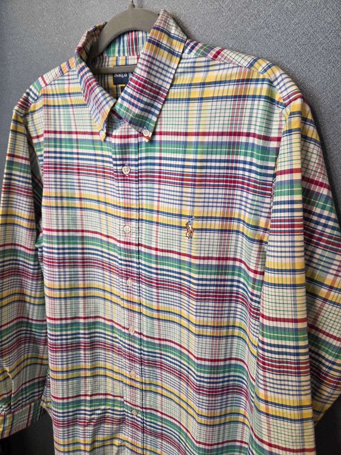 폴로랄프로렌 체크셔츠 (봄.가을용) 상품이미지3