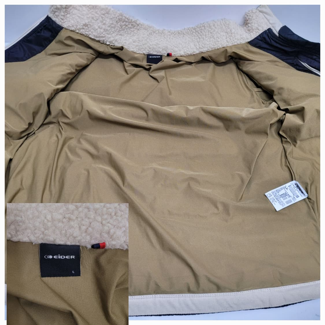 EIDER 아이더 고어텍스 플리스 집업 자켓 / 남 L  상품이미지8