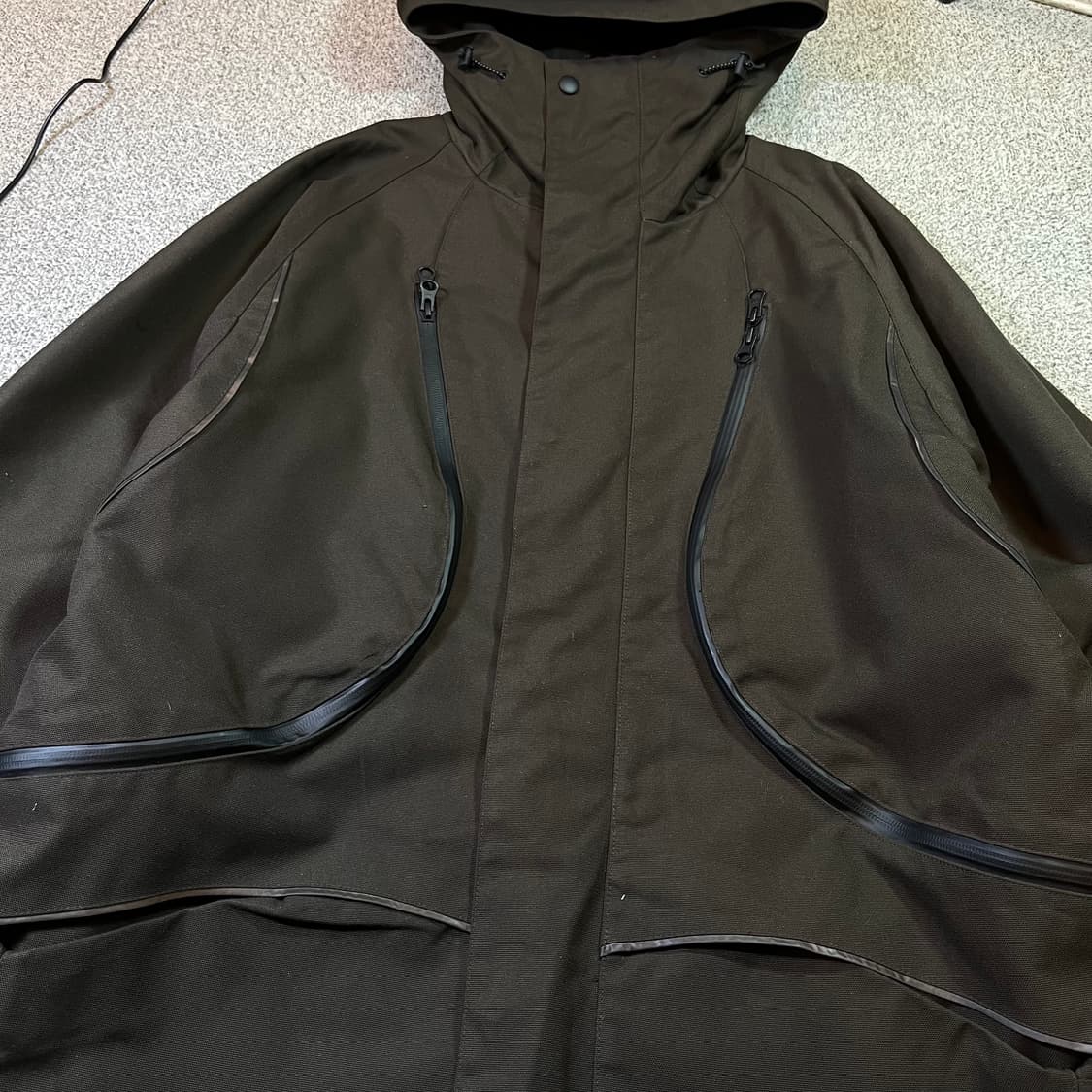 FREKER 프리커 커브드 히든 포켓 자켓 상품이미지2