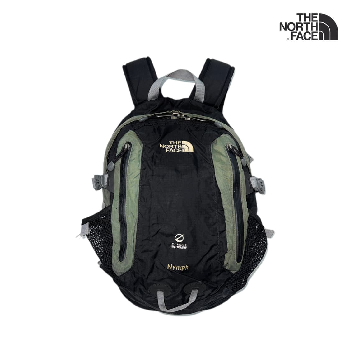 노스페이스 고프코어 카키 배색 테크니컬 백팩 상품이미지1