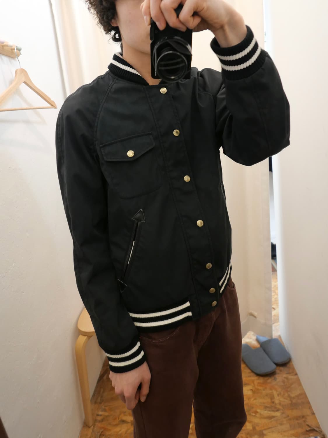 나나미카 리버서블 블루종 자켓 상품이미지1