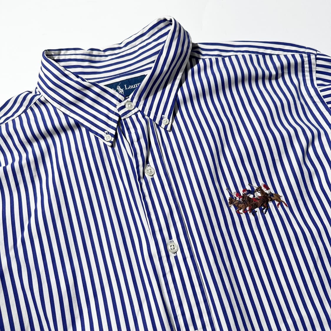 폴로 랄프로렌 기마로고 스트라이프 셔츠 상품이미지3