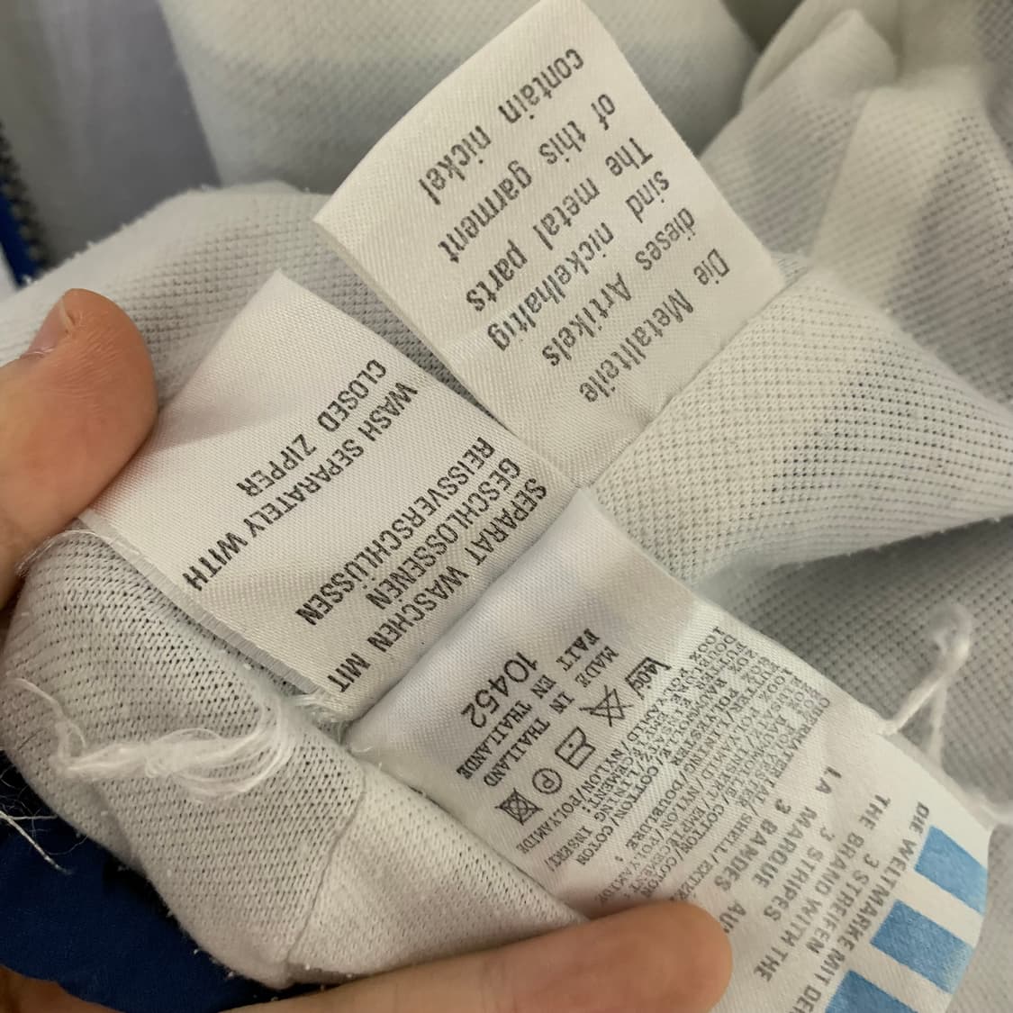 아디다스 배색 오픈 바람막이 아노락 점퍼 자켓 빈티지 프리사이즈 상품이미지8