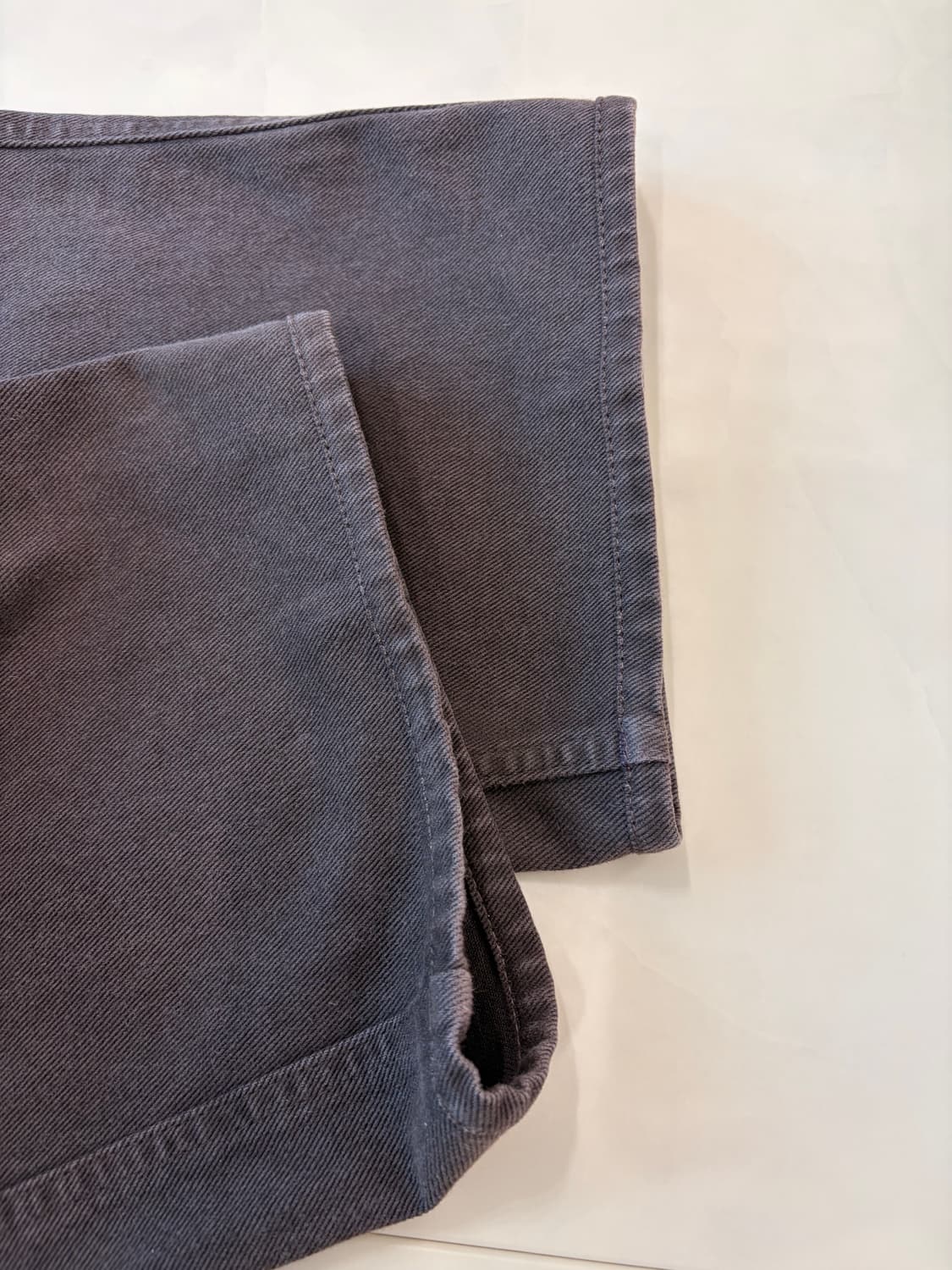 테누베 빈티지 브라운 데님 팬츠 2사이즈(M) no 상품이미지5