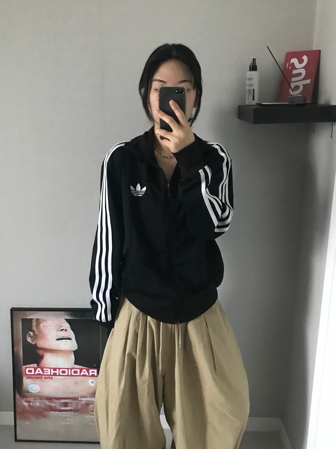 아디다스 파이어버드 블랙 트랙탑 져지 상품이미지3