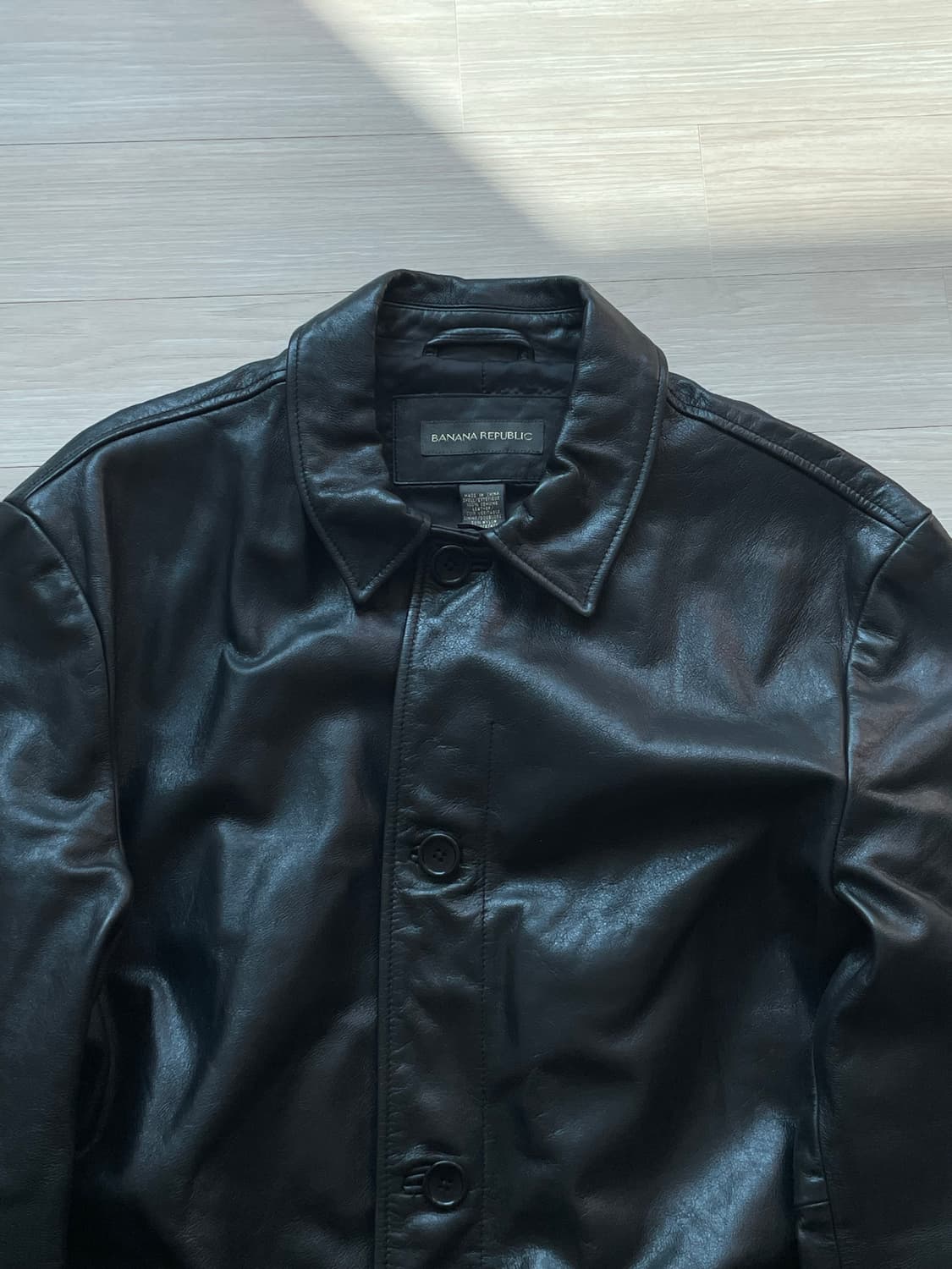 빈티지 바나나리퍼블릭 레더 카코트 상품이미지2