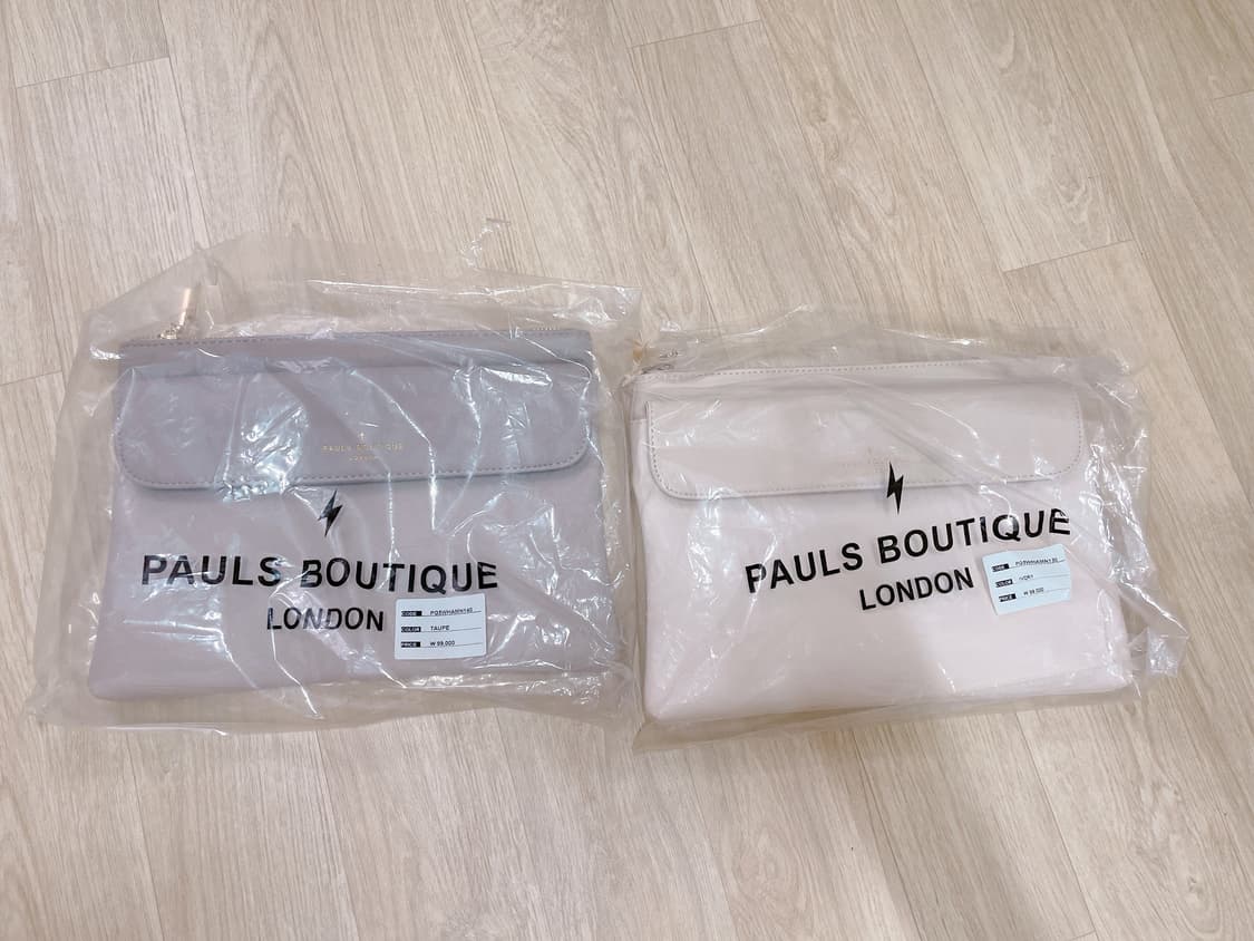 [새상품] 폴스부띠끄 클러치백 2컬러 클러치 상품이미지3