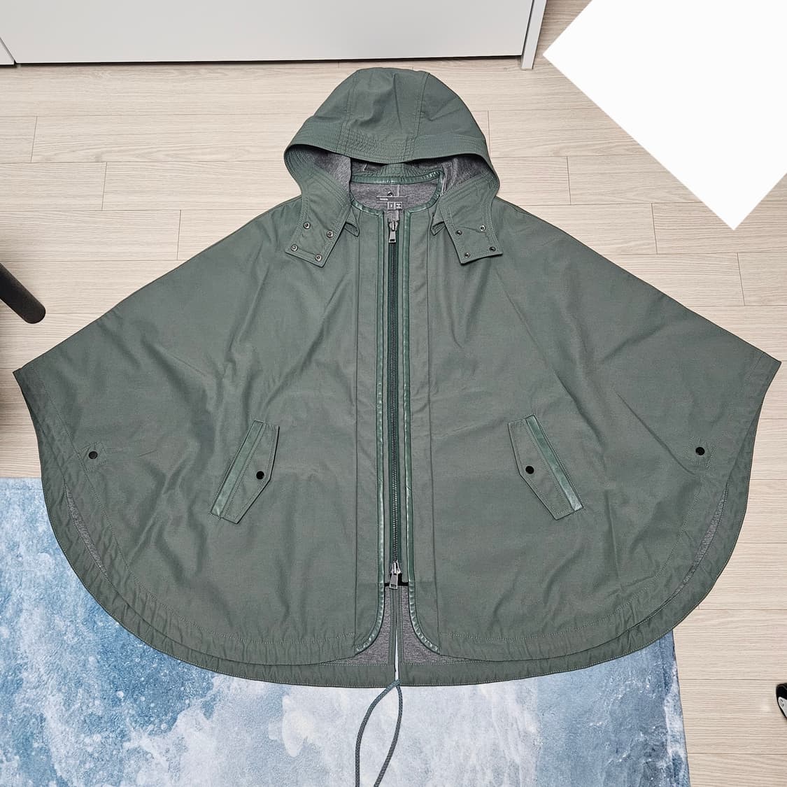  vince 빈스 판초 카키 상품이미지2