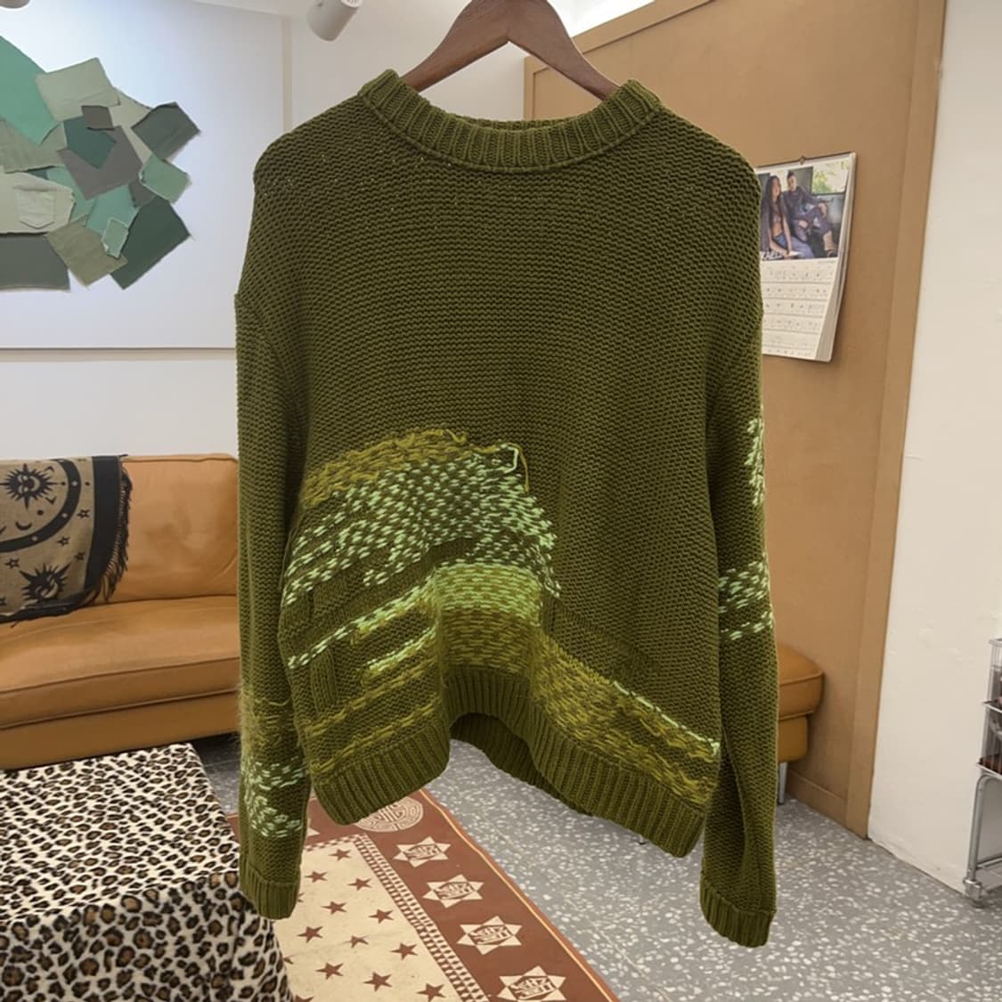 앤더슨벨 프란시스코 인사이드 아웃 뜨개 니트 M C09293 상품이미지3