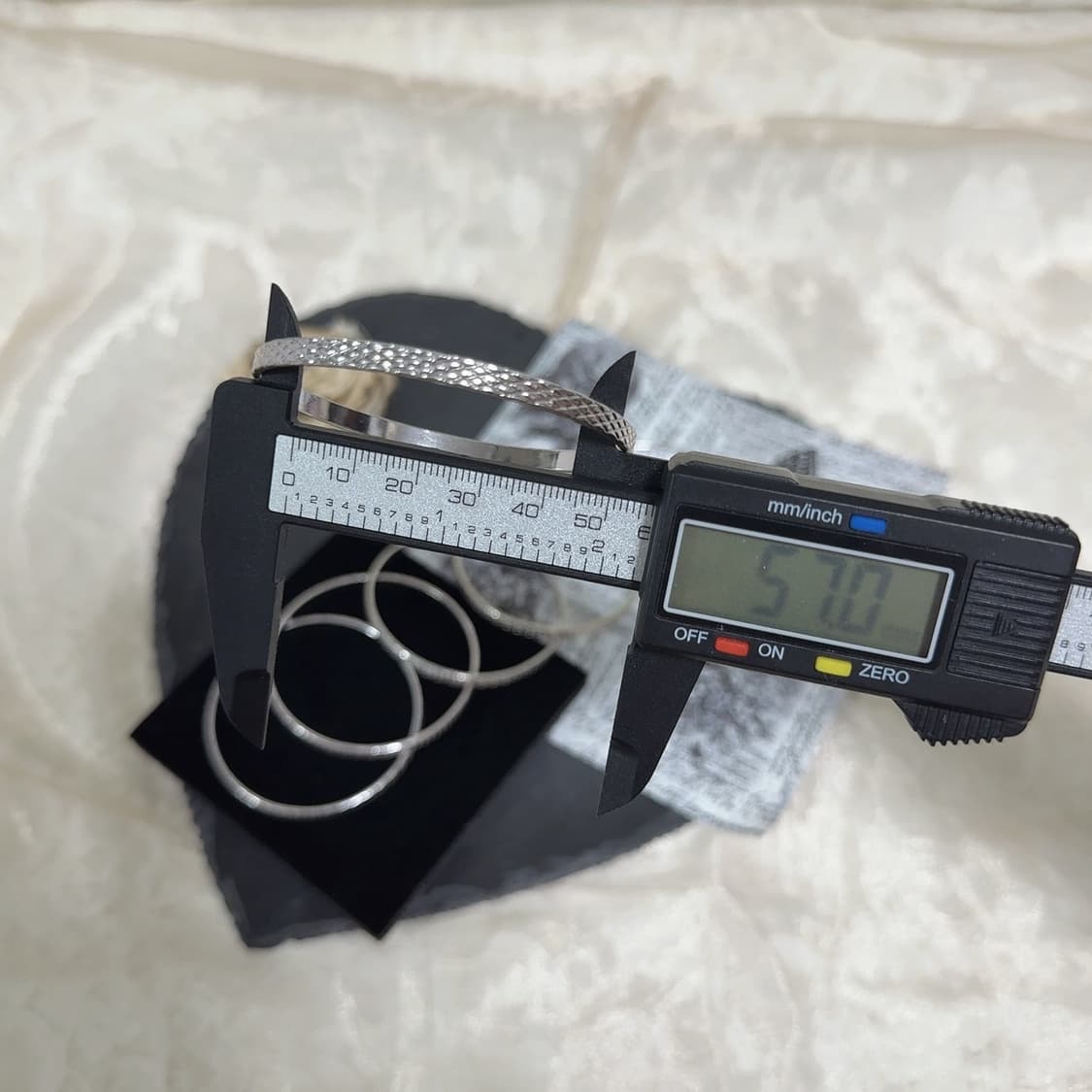 빈티지 메탈 팔찌 6링 세트 상품이미지2
