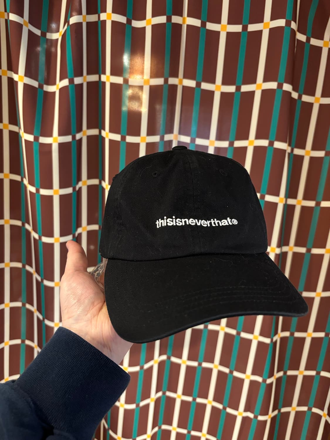디스이즈네버댓 블랙 볼캡 모자 상품이미지1