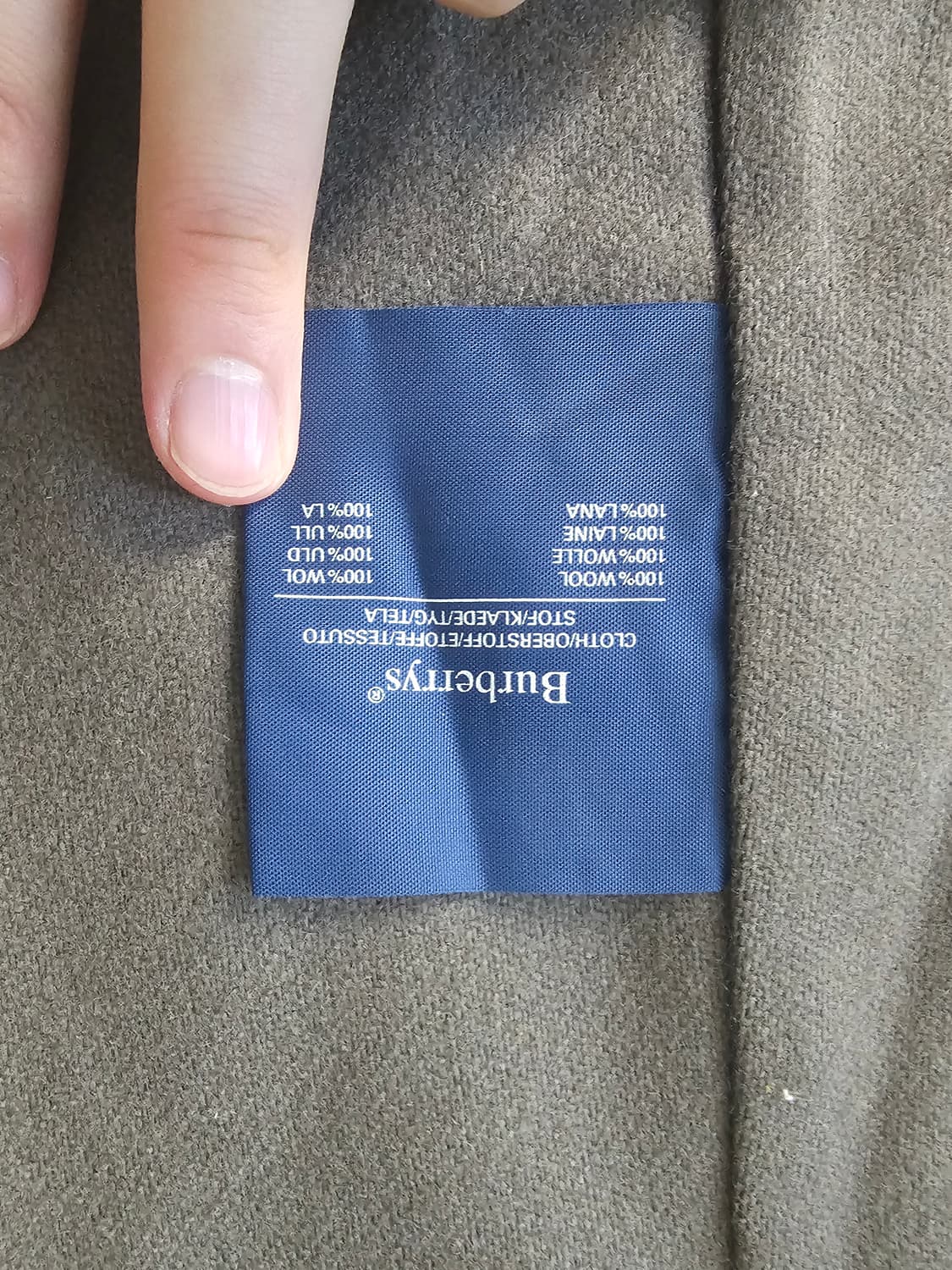 버버리 빈티지 트렌치 코트 상품이미지7