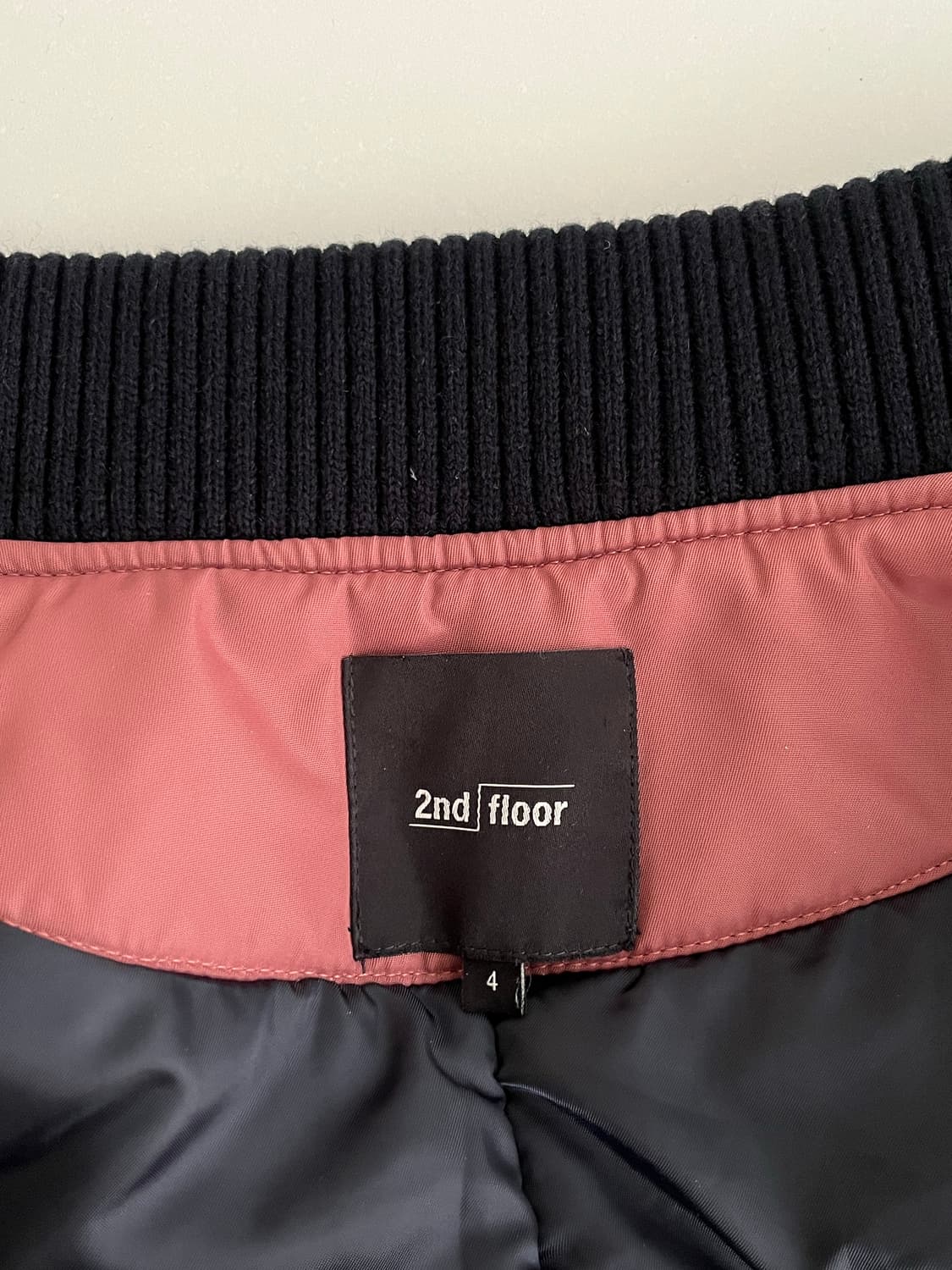 66) 한섬 세컨플로어 항공 점퍼 패딩 상품이미지5