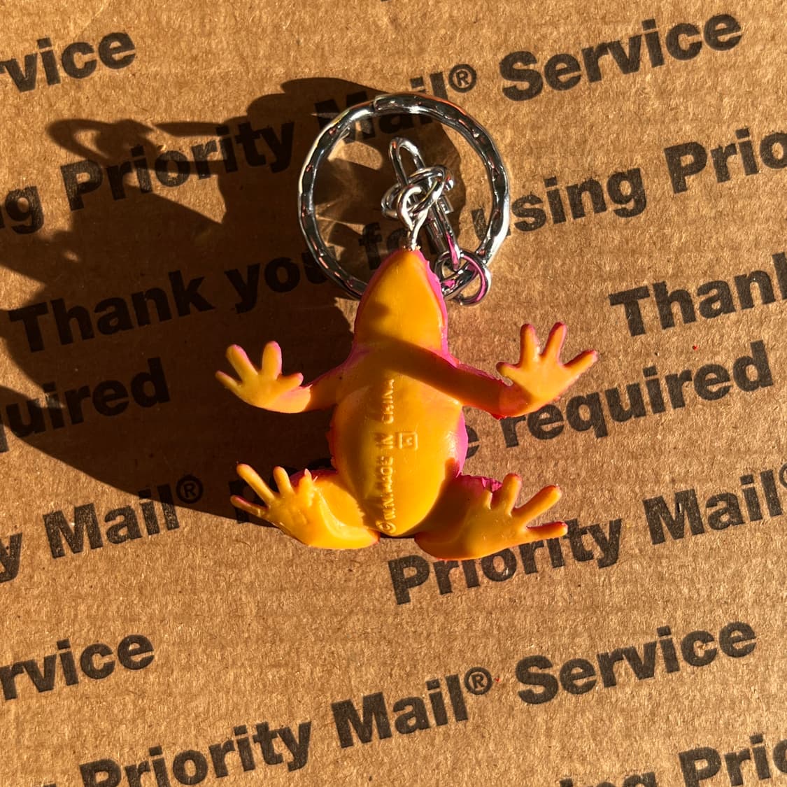90s vtg Pink Frog Keyring 상품이미지4