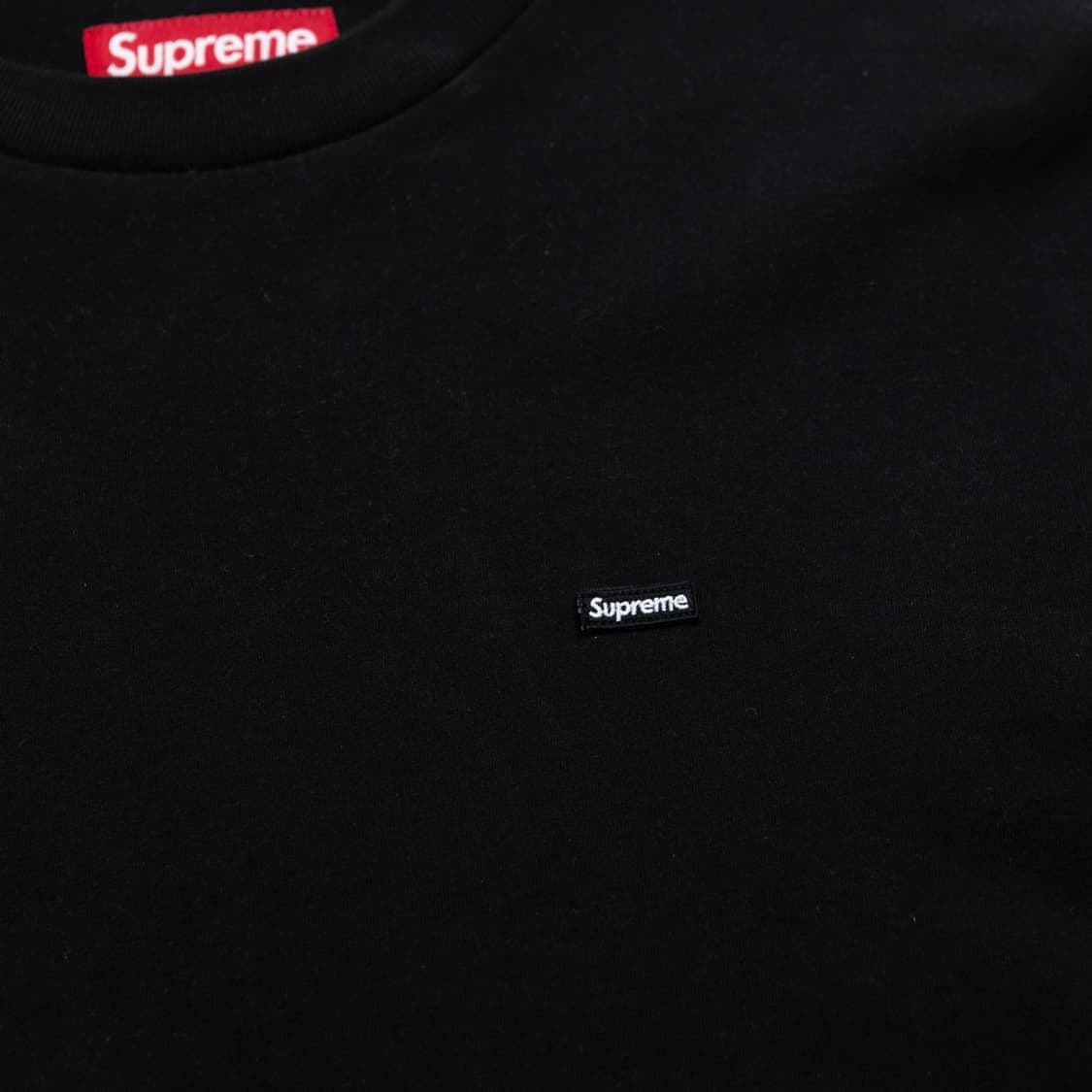 슈프림 스몰 박스 로고 롱슬리브 블랙 상품이미지2