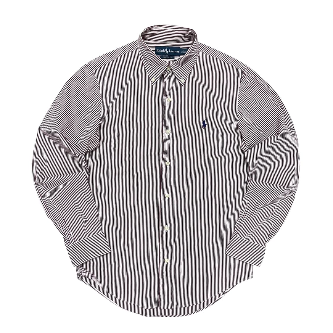 폴로 커스텀핏 스트라이프 셔츠(S) 상품이미지1