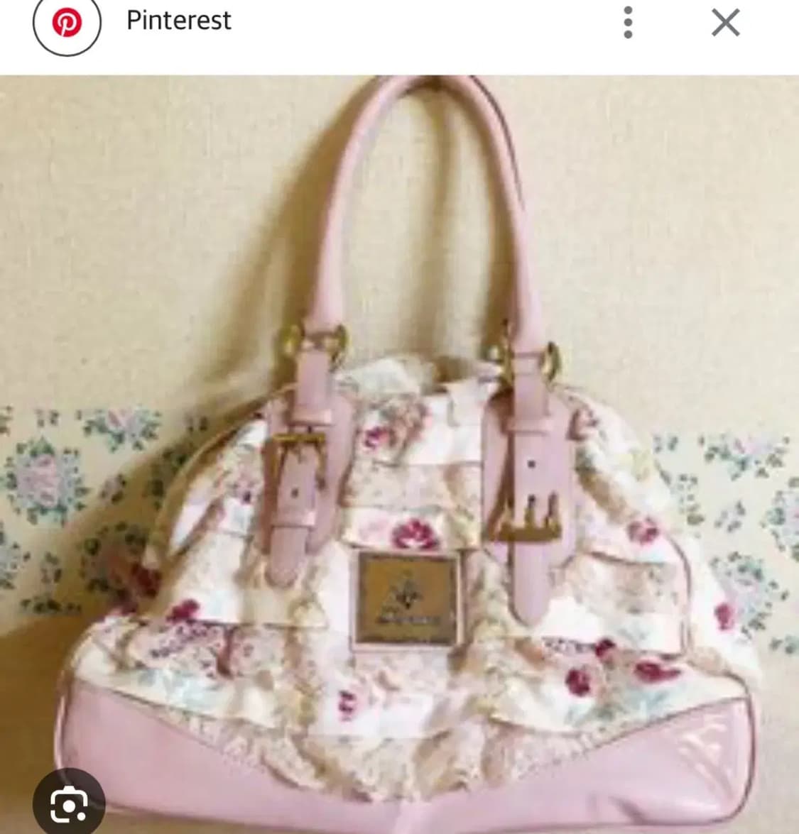 핀터깔) 지저스 디아망떼 플라워 레이스 숄더백 히메갸루 오네갸루 상품이미지5