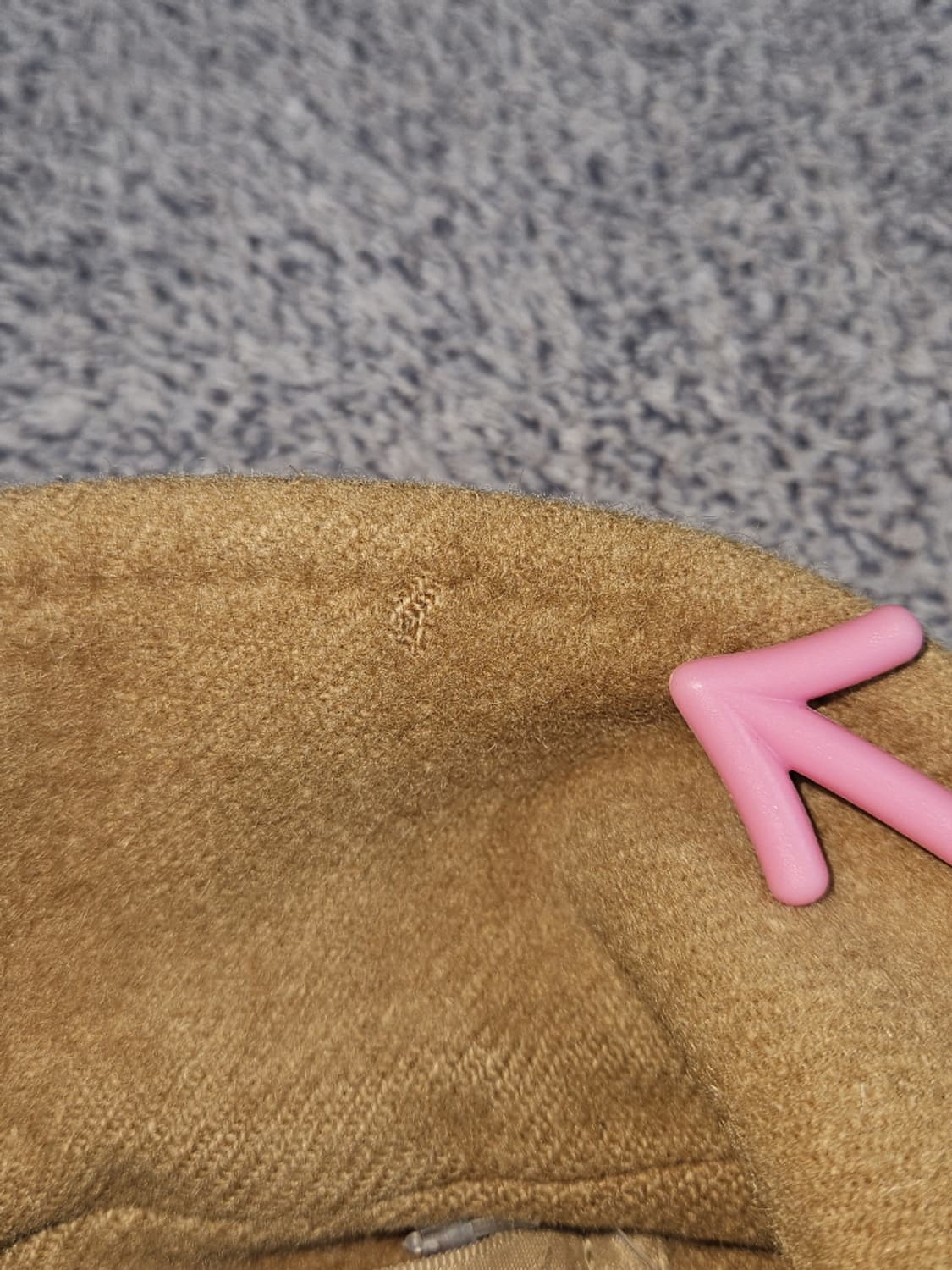 버버리 카멜 헤어 벨티드 코트 ( 상세설명참조 ) / 10534 상품이미지7