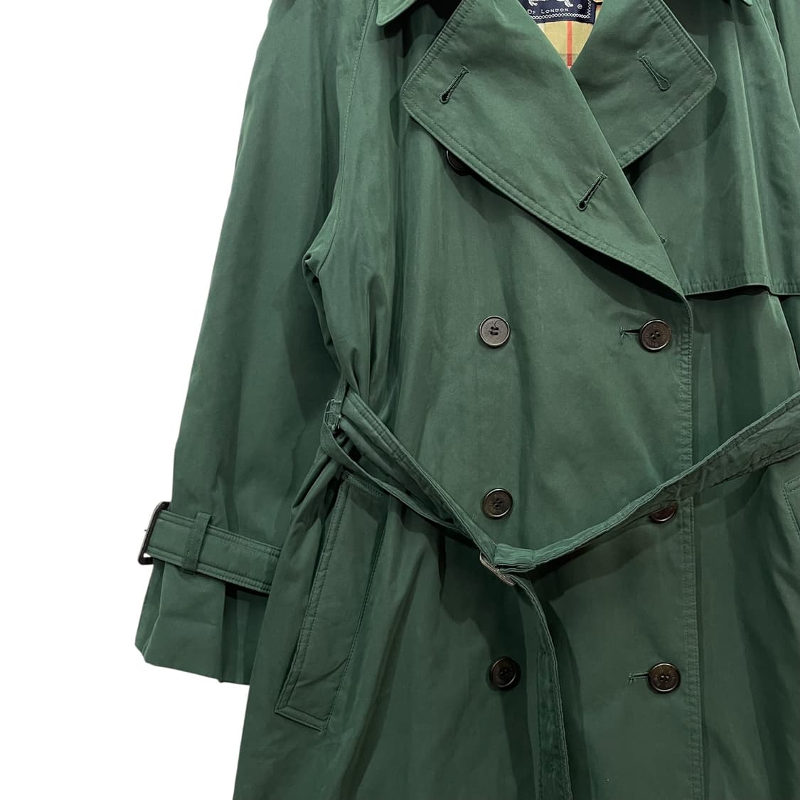 Burberry Classic Green Trench Coat 상품이미지4