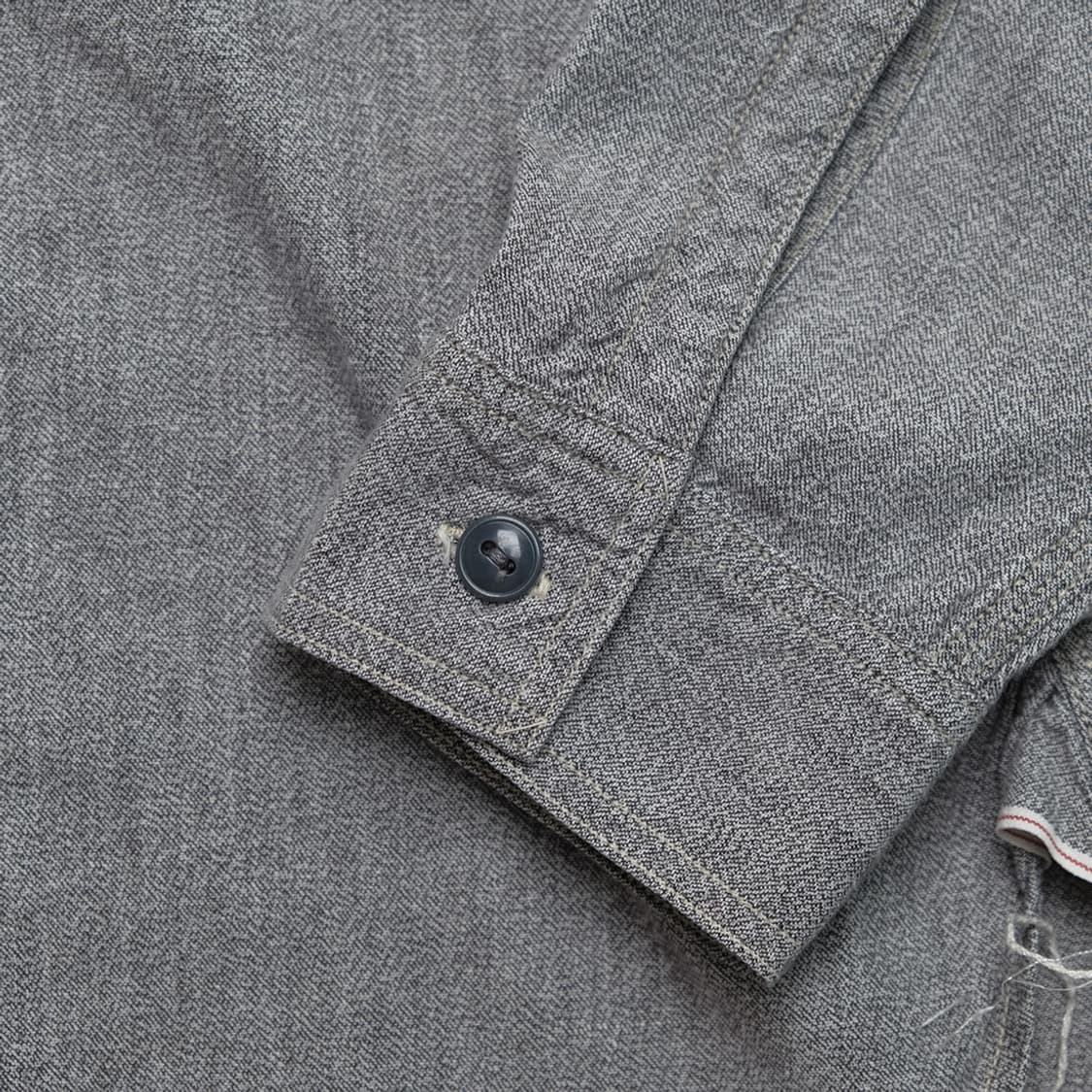 gray chambray shirt  상품이미지5