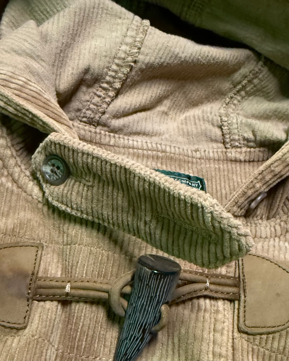 로렌 진 컴퍼니 코듀로이 더플코트 M 상품이미지5