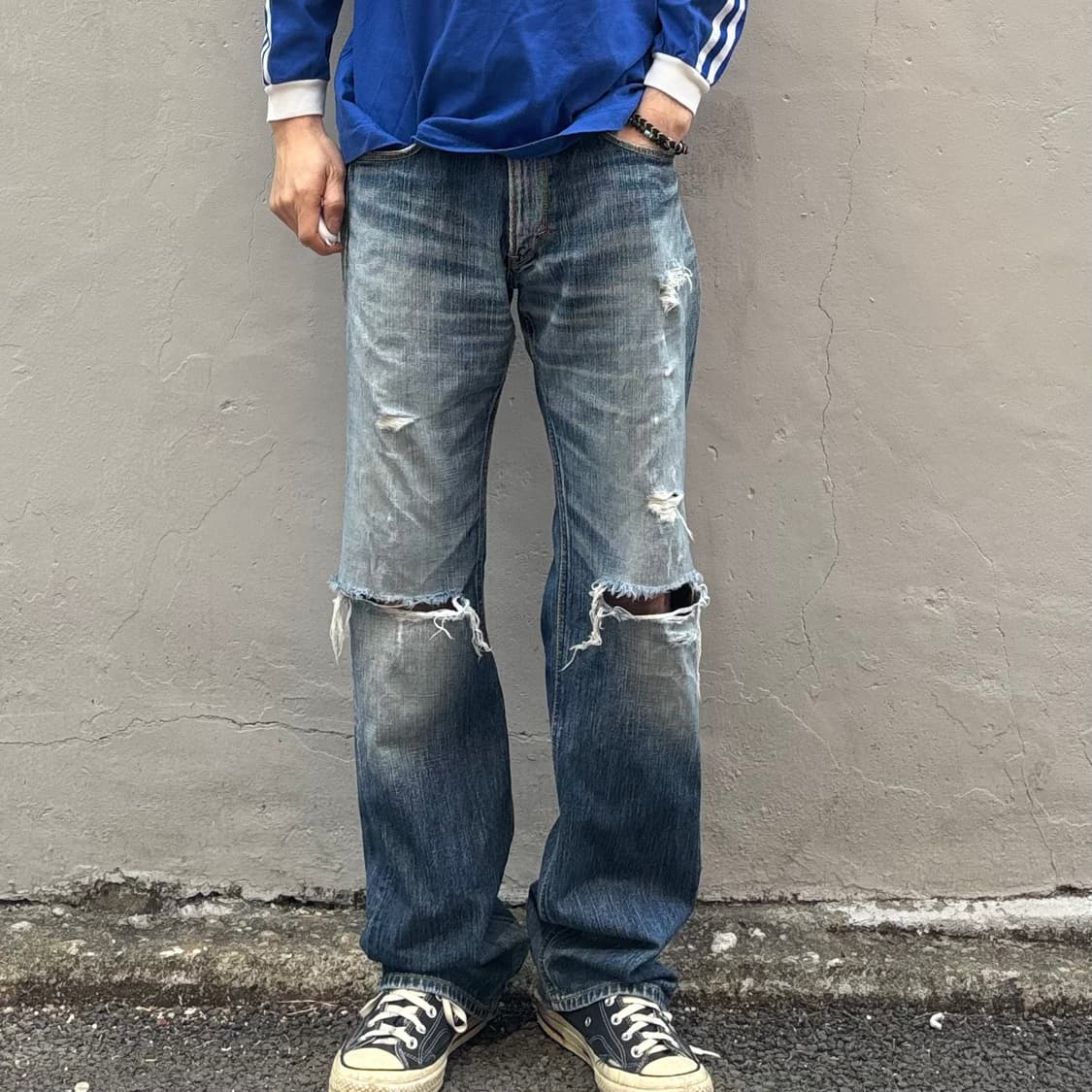 일본 리 38101 데님 팬츠 상품이미지2