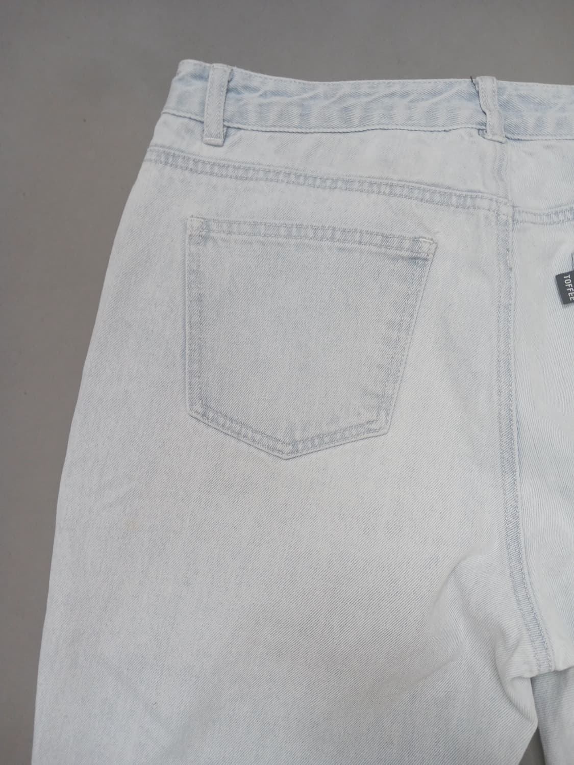 [XL] 토피 라이트블루 데님 와이드진 청바지 상품이미지8
