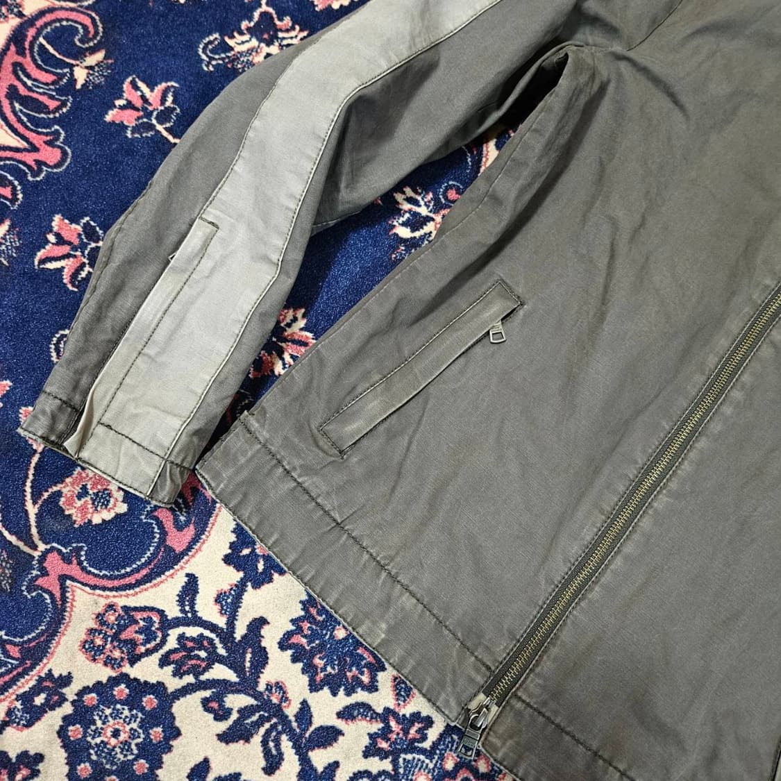 아르마니익스체인지 바이커 워크 집업자켓 상품이미지5