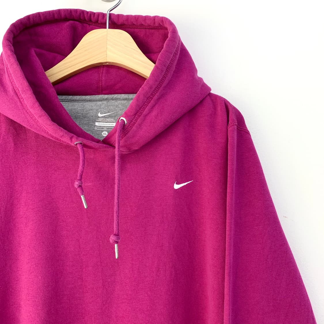 나이키 스우시 마젠타 스웻 후드티 상품이미지4