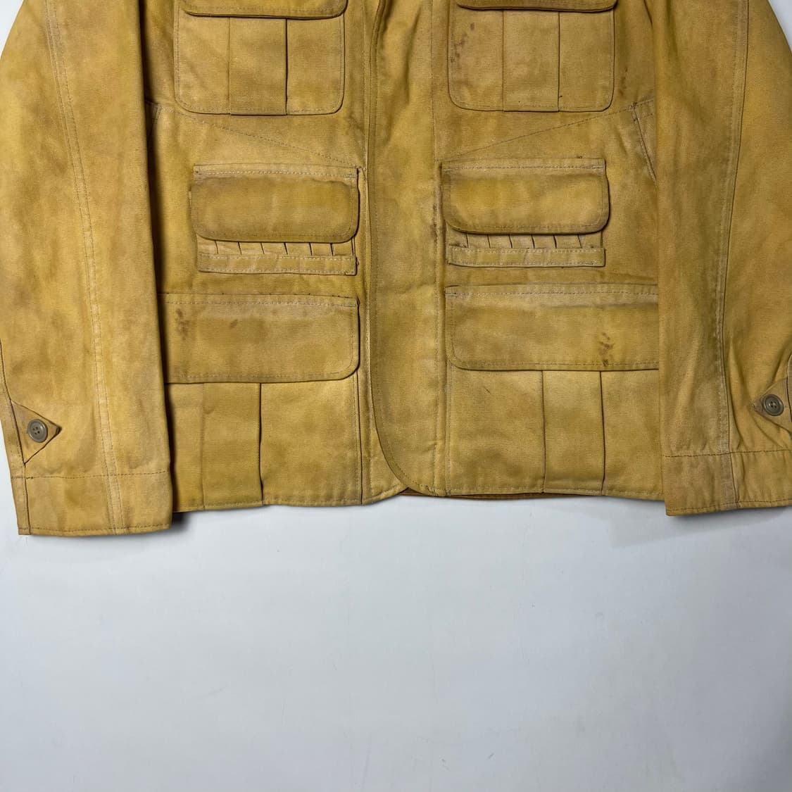 [POLO] 데님앤서플라이 랄프로렌 멀티포켓 빈티지 워싱 헌팅 자켓 상품이미지4