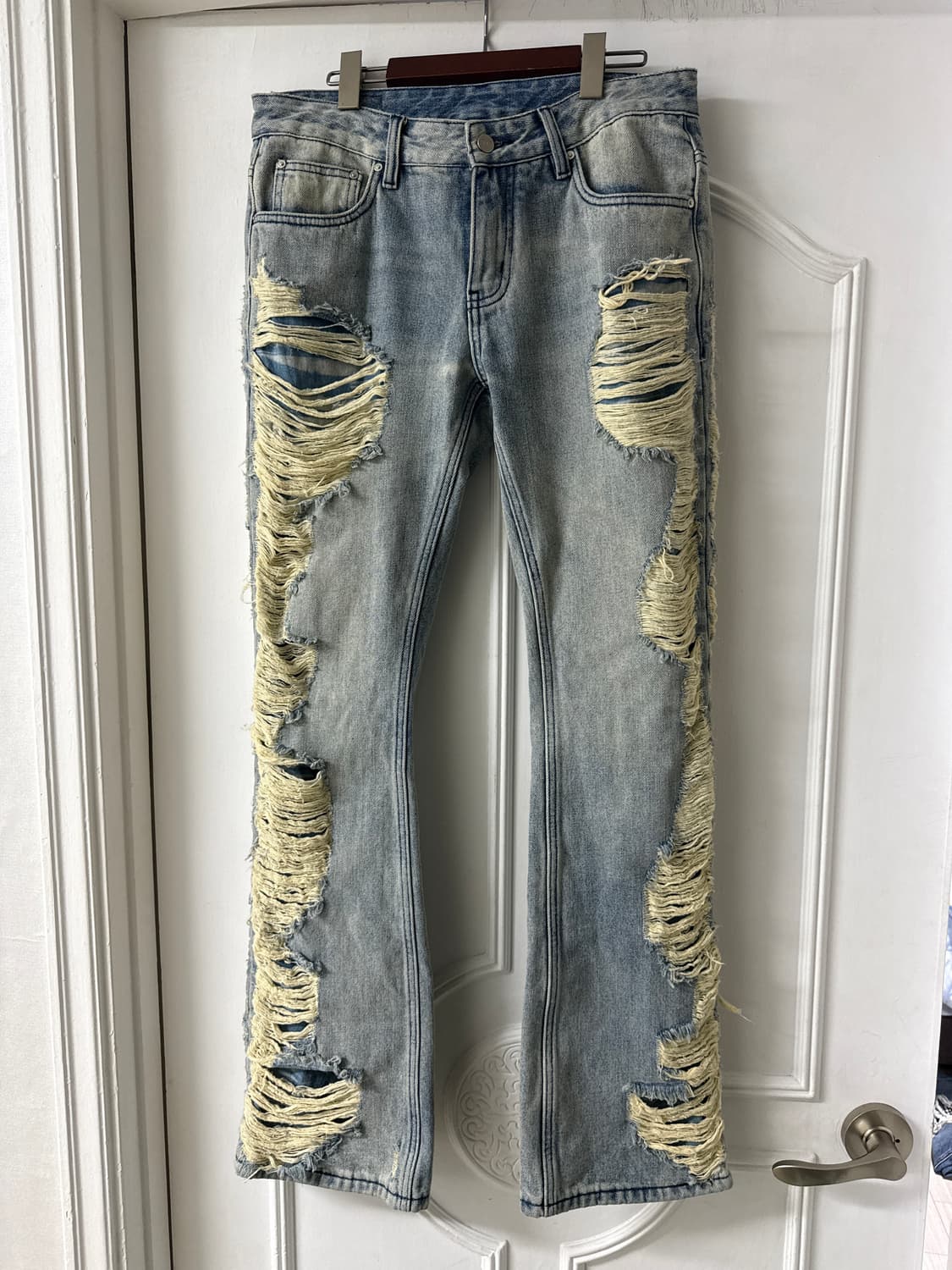 S45 디스트레드 데님팬츠 상품이미지3