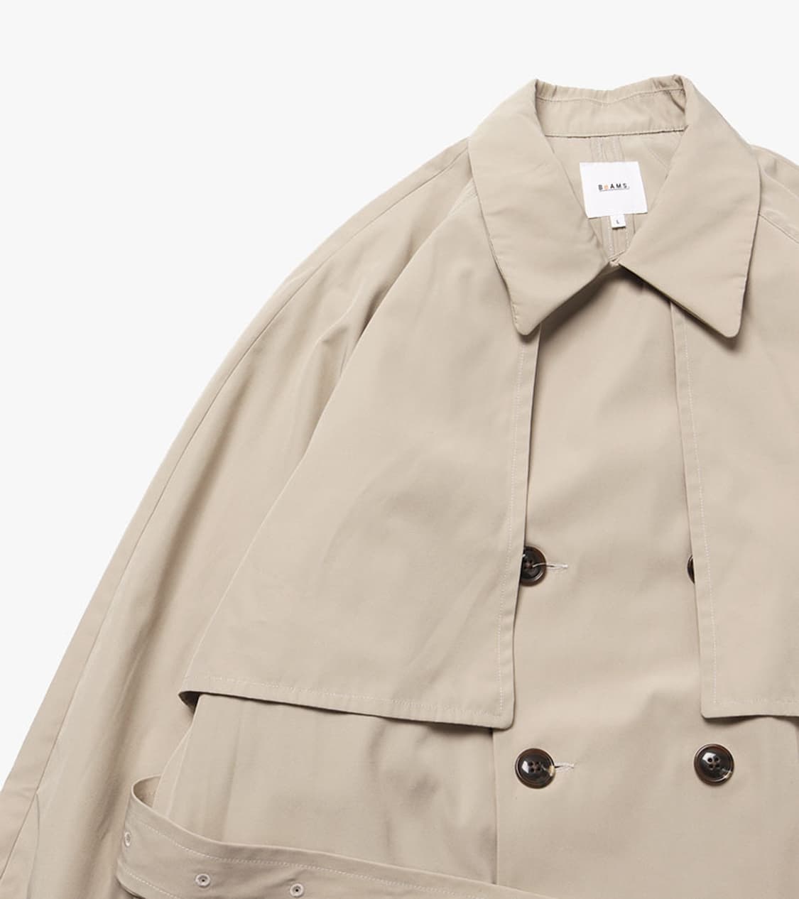 BEAMS - OVER TRENCH COAT 상품이미지5