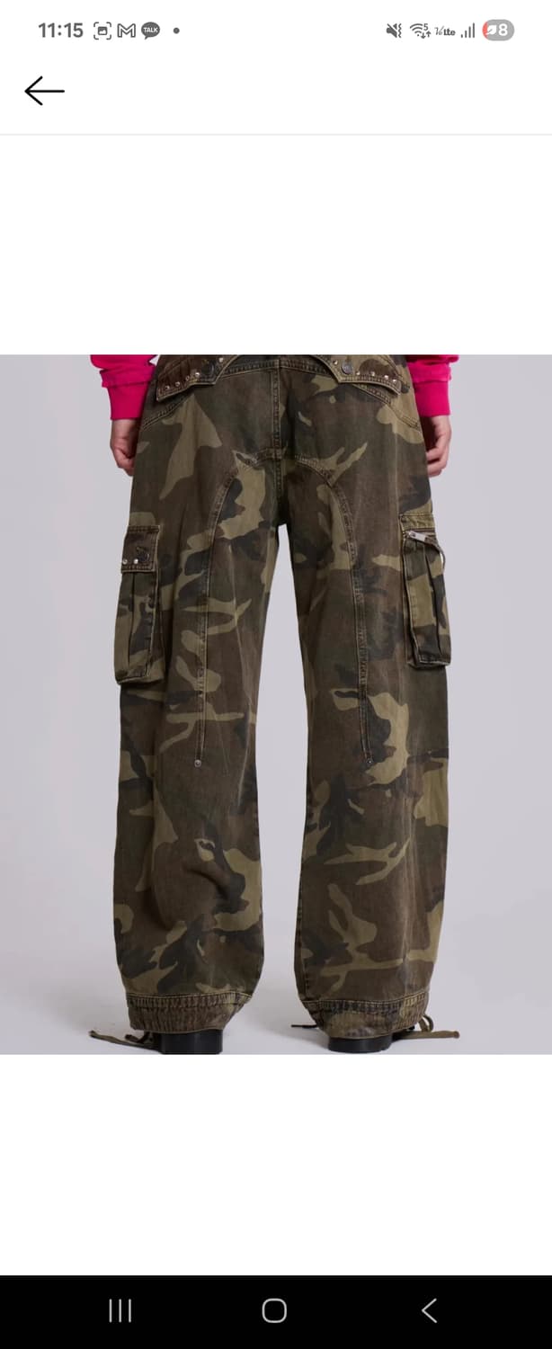 Jaded london 카모 트루퍼 카고팬츠 28사이즈 상품이미지1