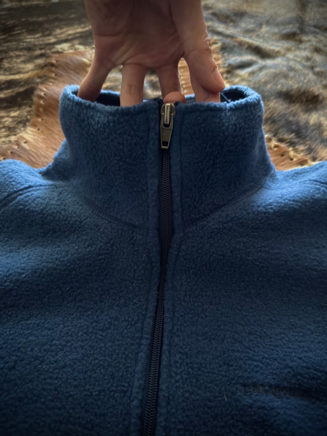 1992s USA 파타고니아 스노우리스 Fleece jacket rare 상품이미지4