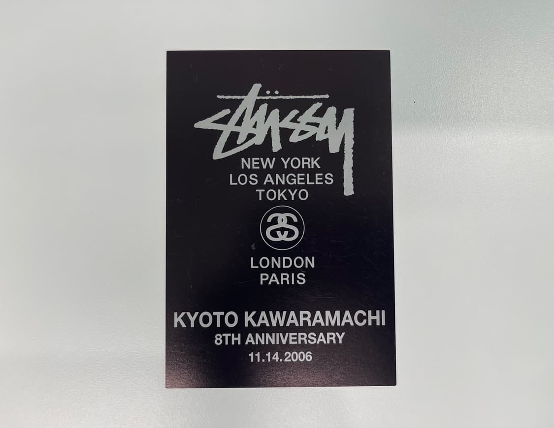 스투시 교토 가와라마치 챕터 한정판 아트 포토 2006 STUSSY 상품이미지2
