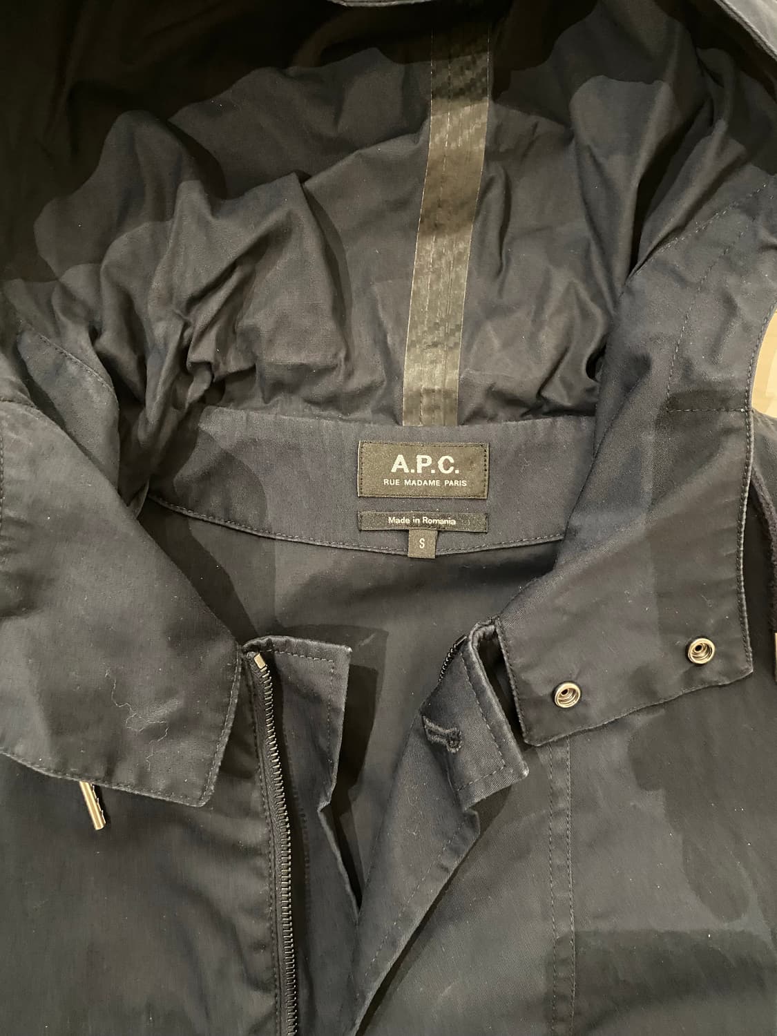 APC 아페쎄 네이비 자켓 M 사이즈  상품이미지2